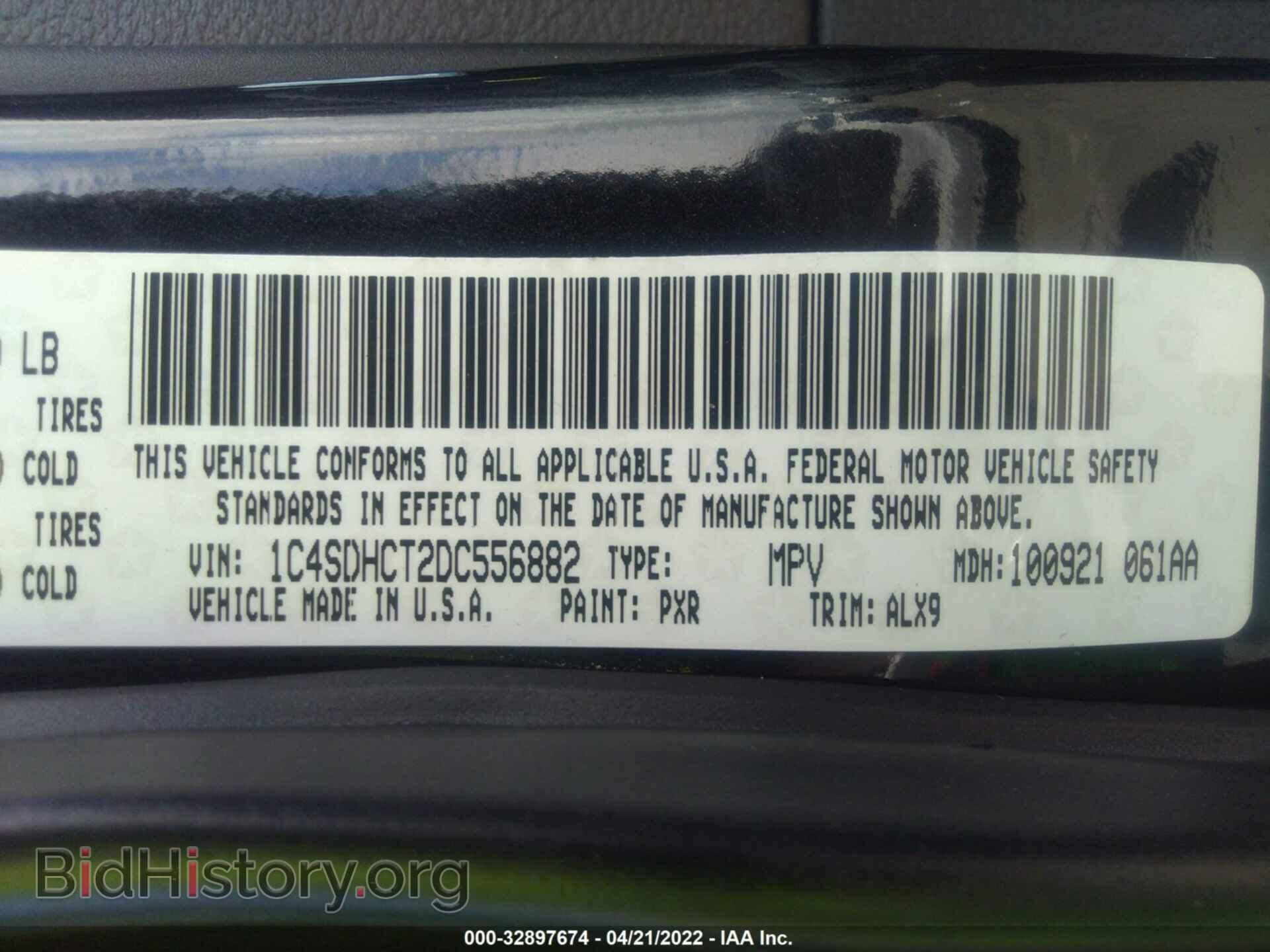 2013 DODGE DURANGO - VIN: 1C4SDHCT2DC556882 - Photo 9