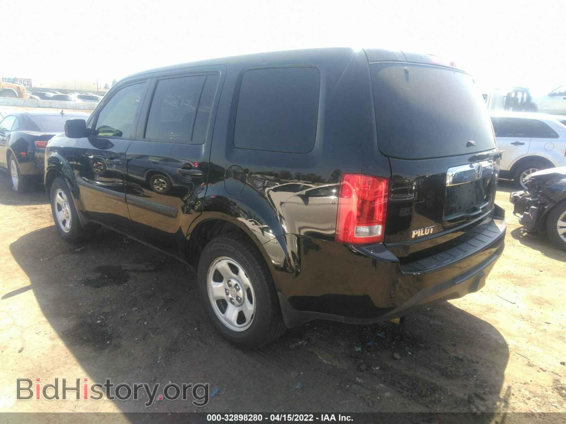 2013 HONDA PILOT - VIN: 5FNYF3H24DB040596 - Фото 3