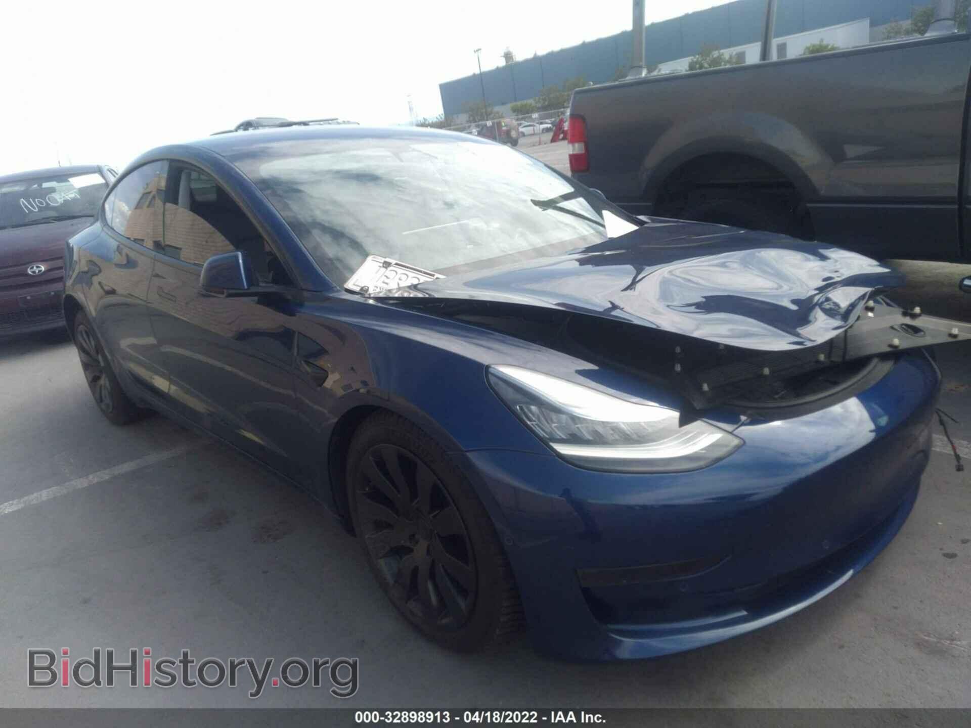 Photo 5YJ3E1EA1JF022744 - TESLA MODEL 3 2018