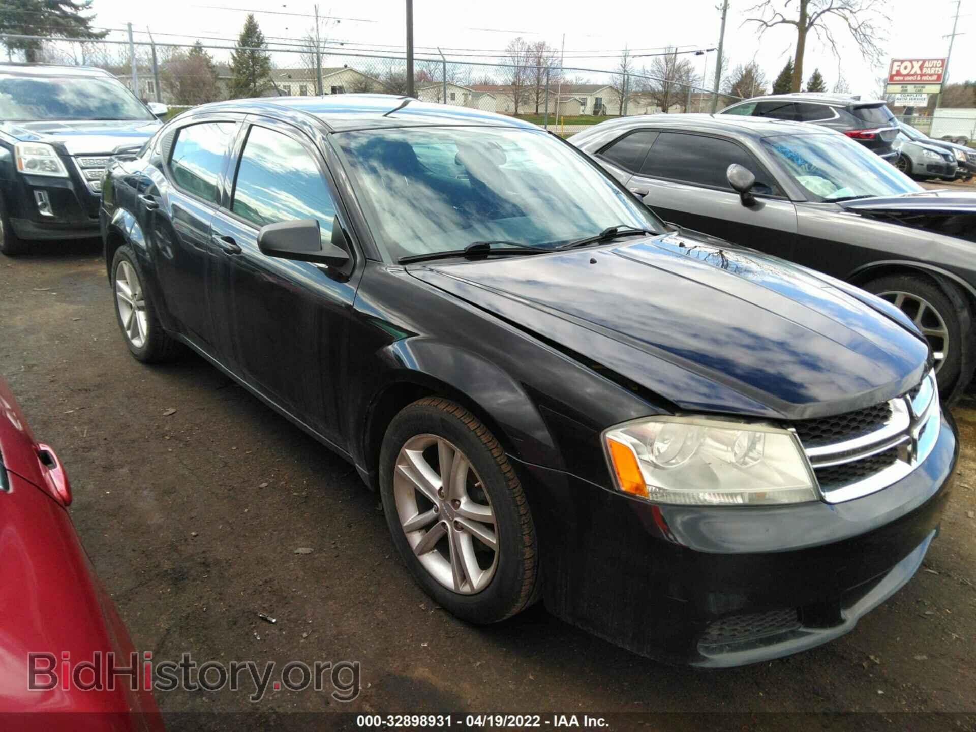 Photo 1C3CDZAG4CN281006 - DODGE AVENGER 2012