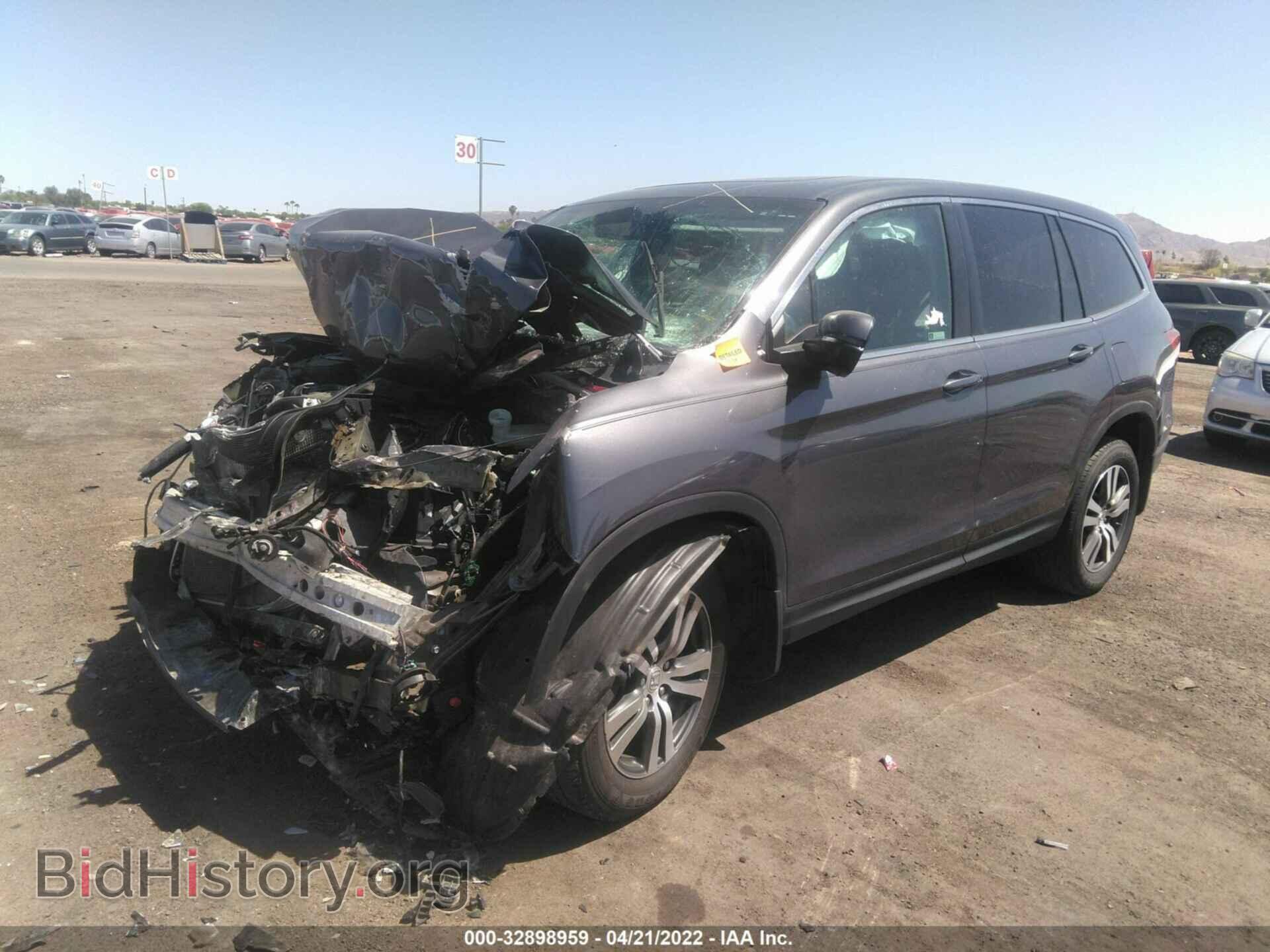 2017 HONDA PILOT - VIN: 5FNYF5H59HB045322 - Фото 2