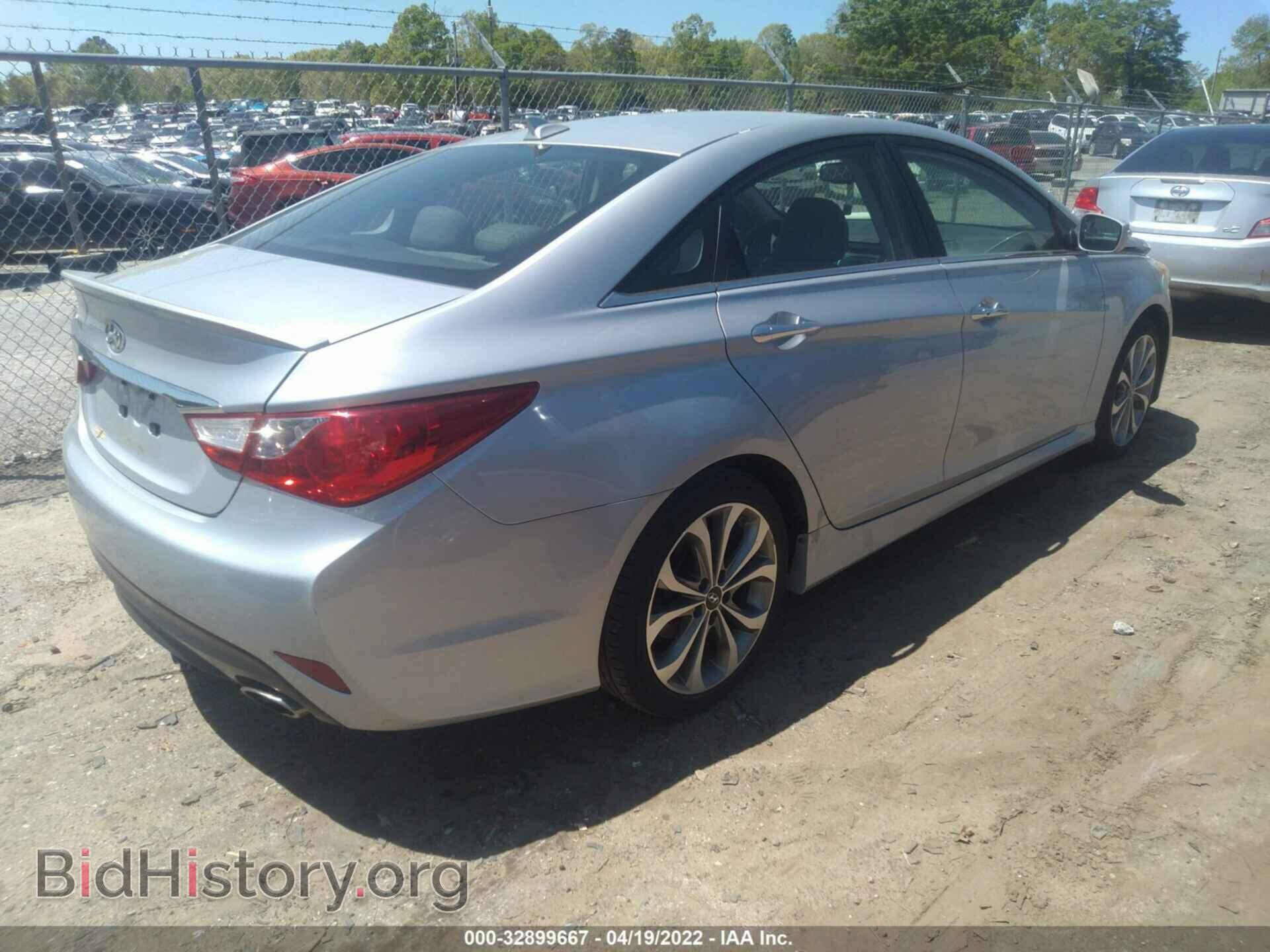 2014 HYUNDAI SONATA - VIN: 5NPEC4AC3EH832469 - Фото 4