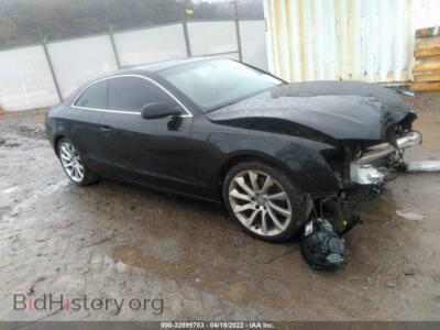 2014 Audi A5 Premium Plus, black — VIN WAULFAFR7EA049105, IAAI