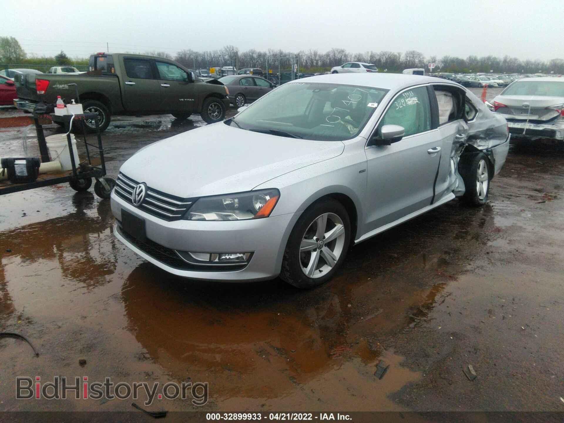 2015 VOLKSWAGEN PASSAT - VIN: 1VWAT7A32FC107407 - Фото 2