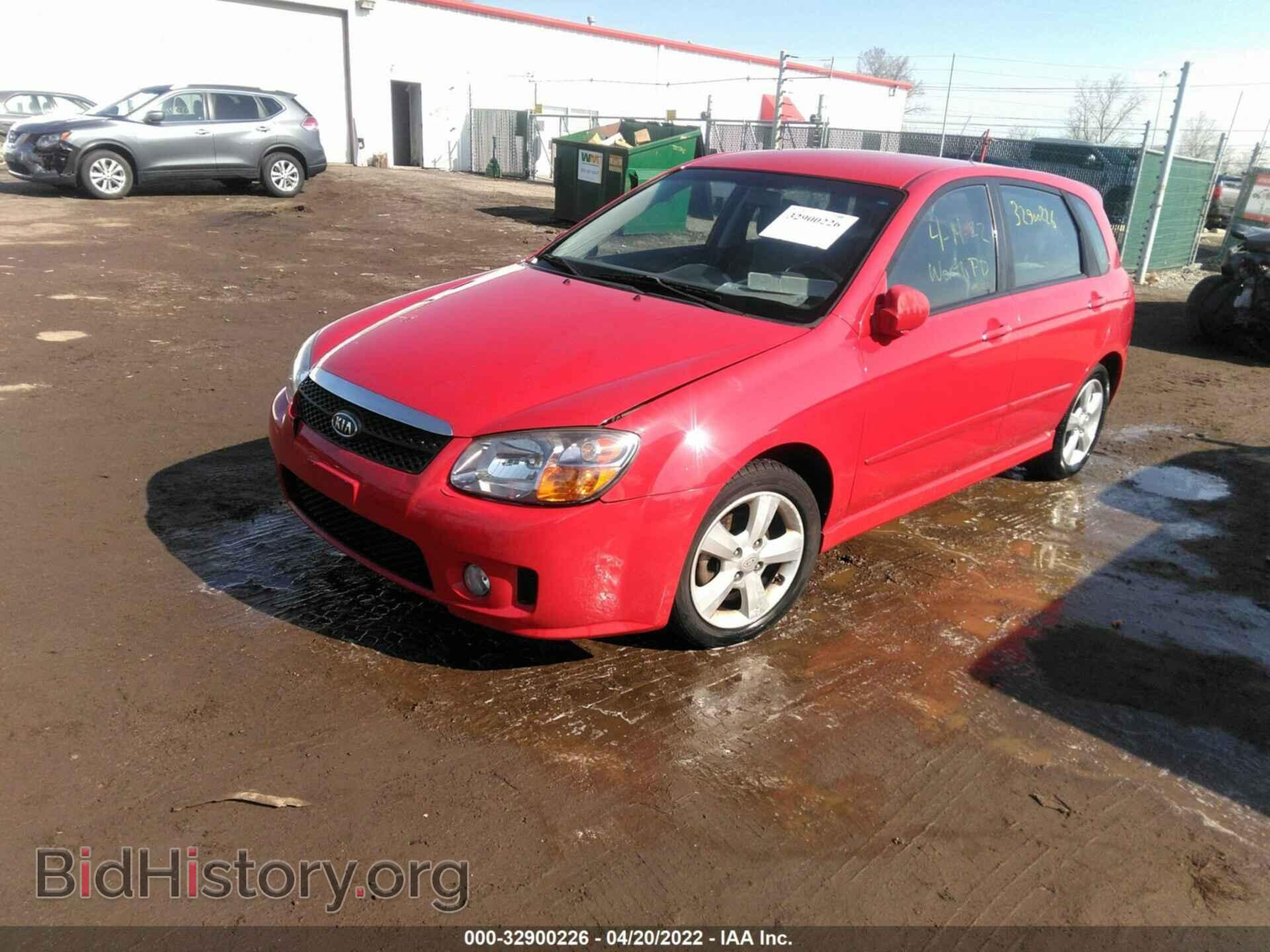 2007 KIA SPECTRA - VIN: KNAFE161775007720 - Фото 2
