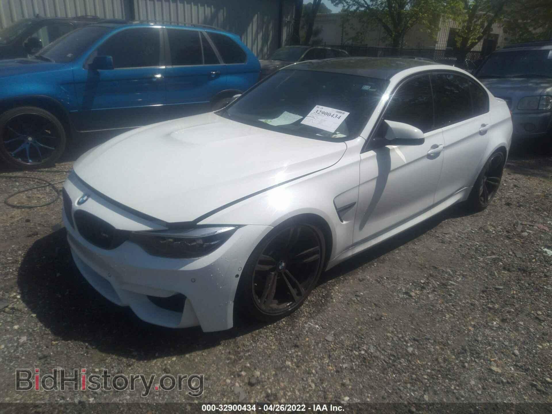2018 BMW M3 - VIN: WBS8M9C59J5J78540 - Photo 2