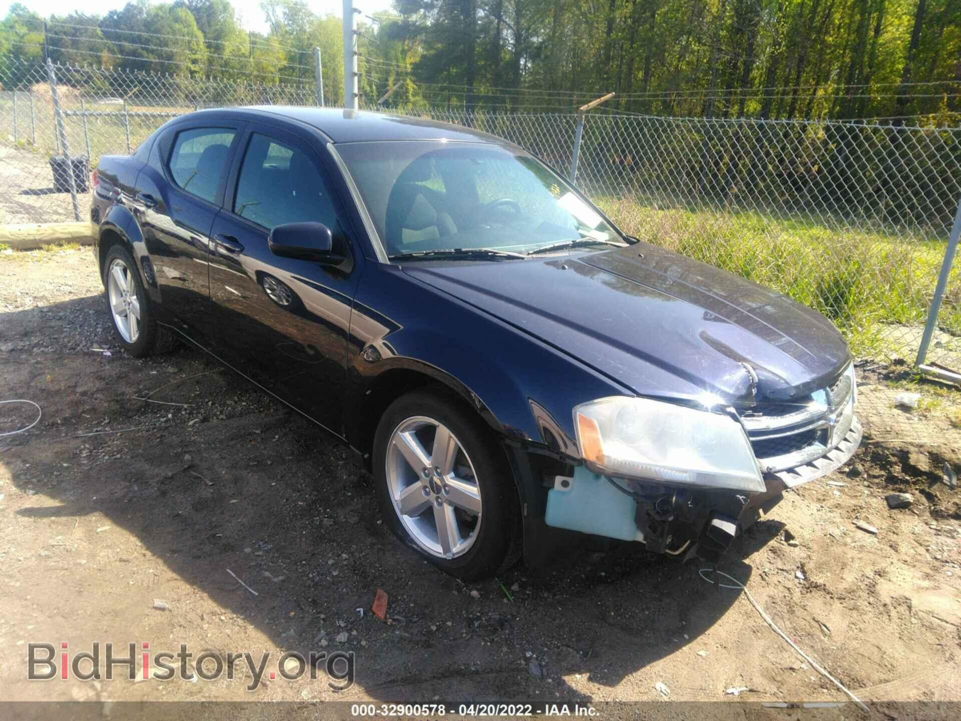 Photo 1C3CDZCB4CN112072 - DODGE AVENGER 2012