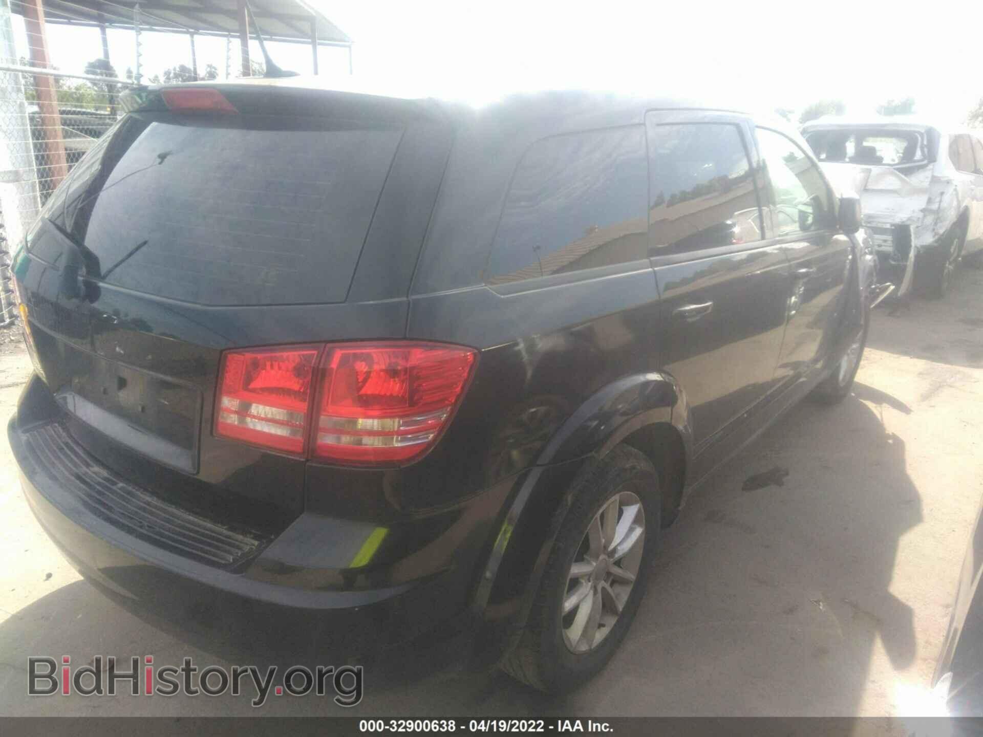 2013 DODGE JOURNEY - VIN: 3C4PDCAB0DT594599 - Фото 4