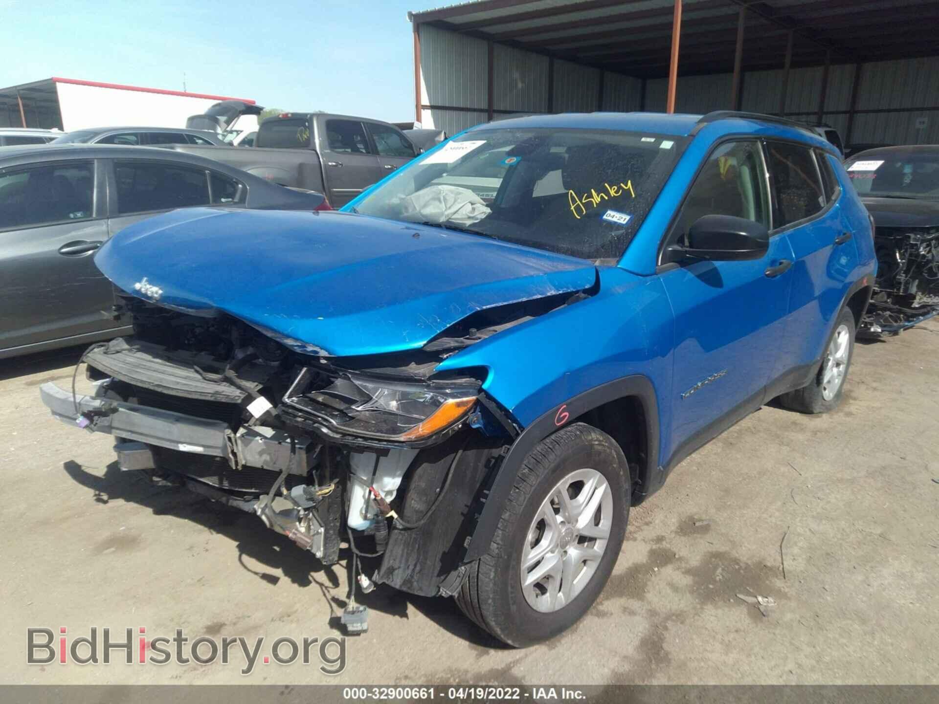 2018 JEEP COMPASS - VIN: 3C4NJCAB5JT148024 - Фото 2