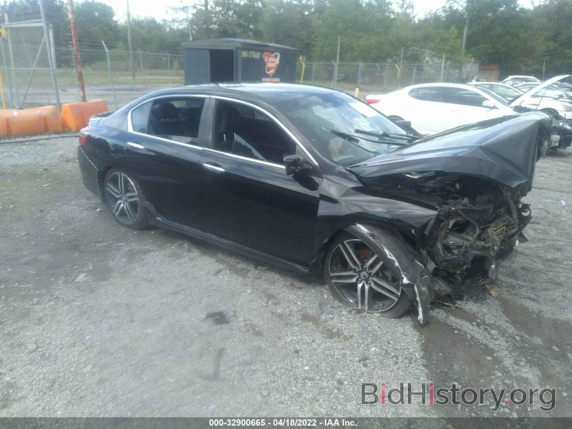 Photo 1HGCR2F56GA106315 - HONDA ACCORD SEDAN 2016