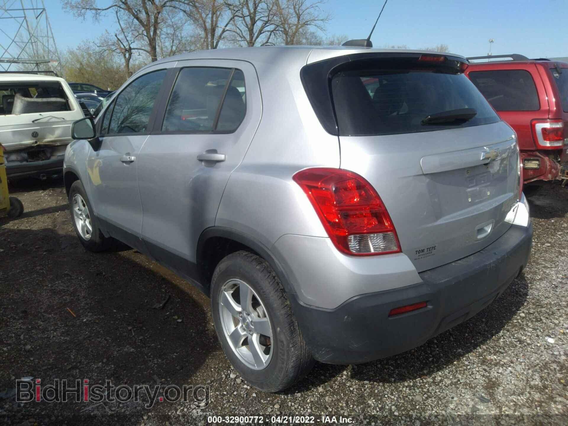 2015 CHEVROLET TRAX - VIN: 3GNCJPSB7FL256284 - Фото 3