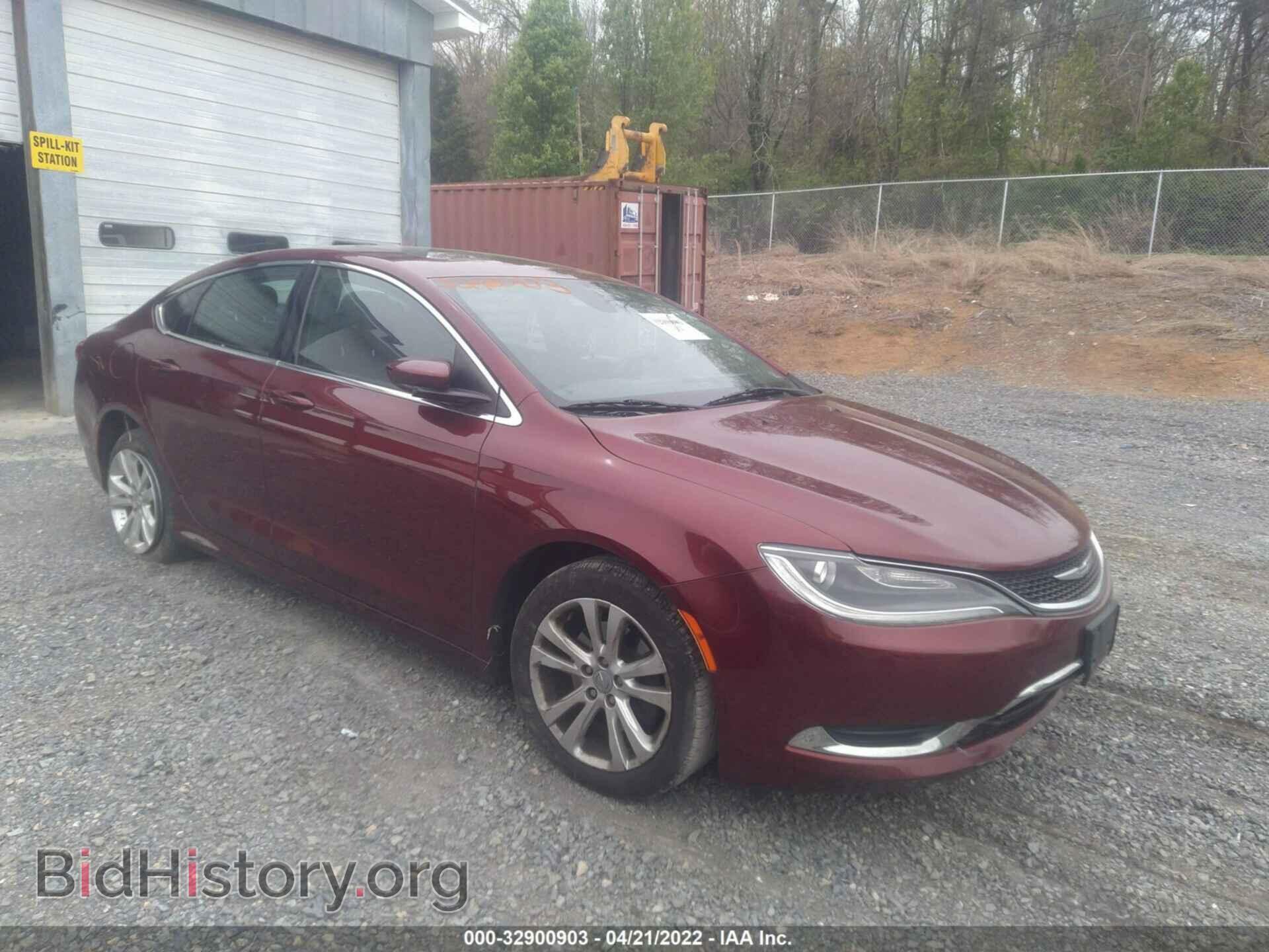 Фотография 1C3CCCAB2FN649451 - CHRYSLER 200 2015