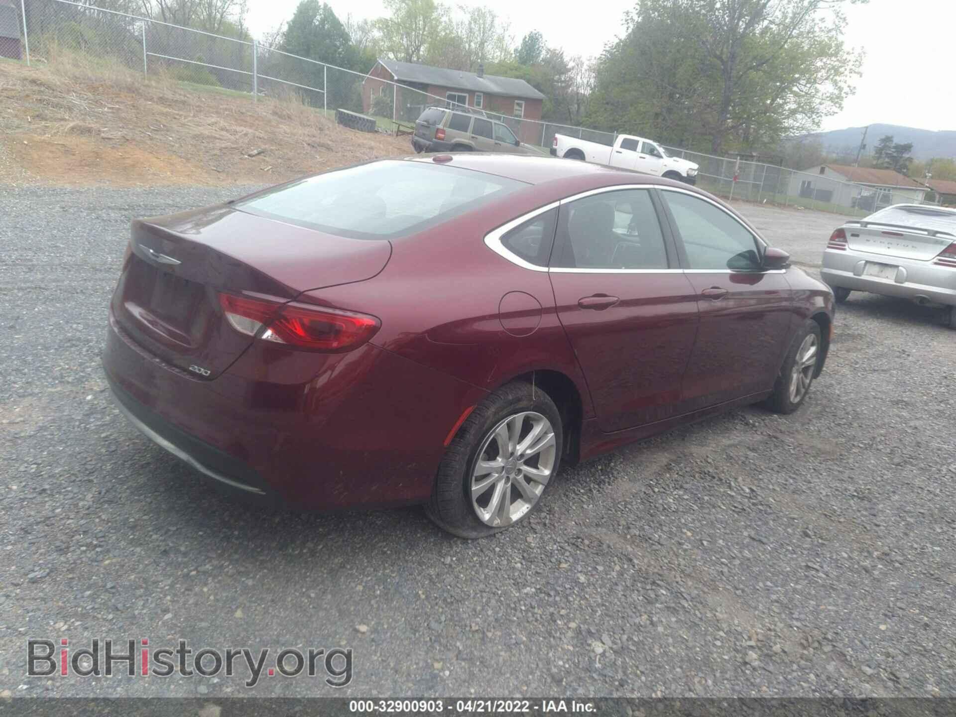 2015 CHRYSLER 200 - VIN: 1C3CCCAB2FN649451 - Фото 4