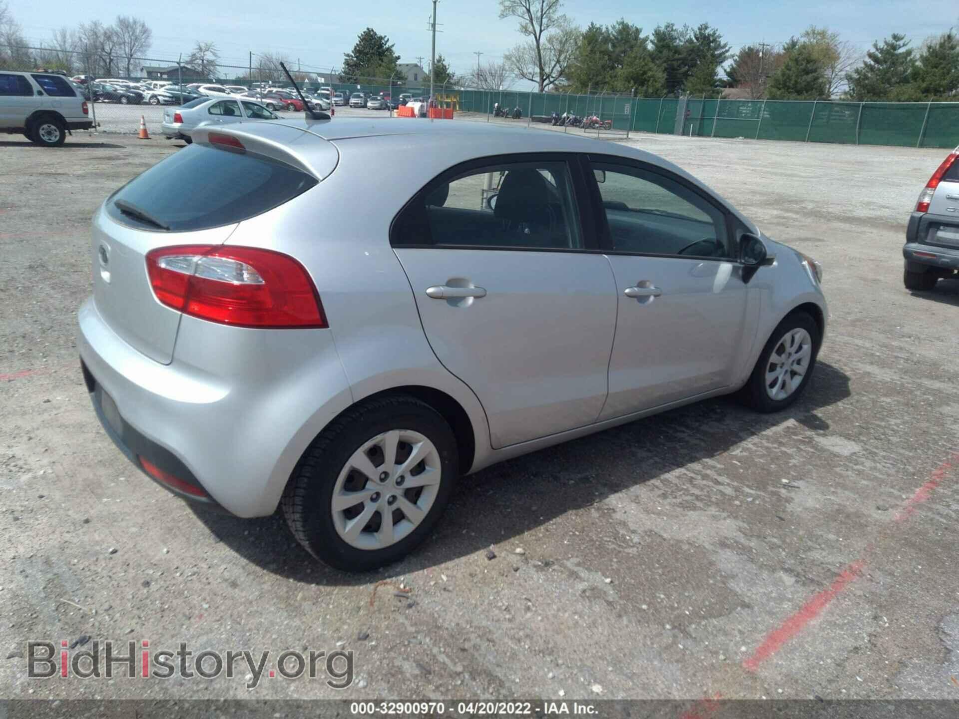 2012 KIA RIO - VIN: KNADM5A31C6016959 - Фото 4