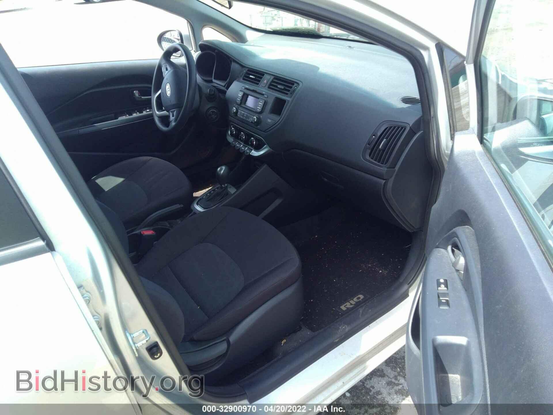 2012 KIA RIO - VIN: KNADM5A31C6016959 - Фото 5