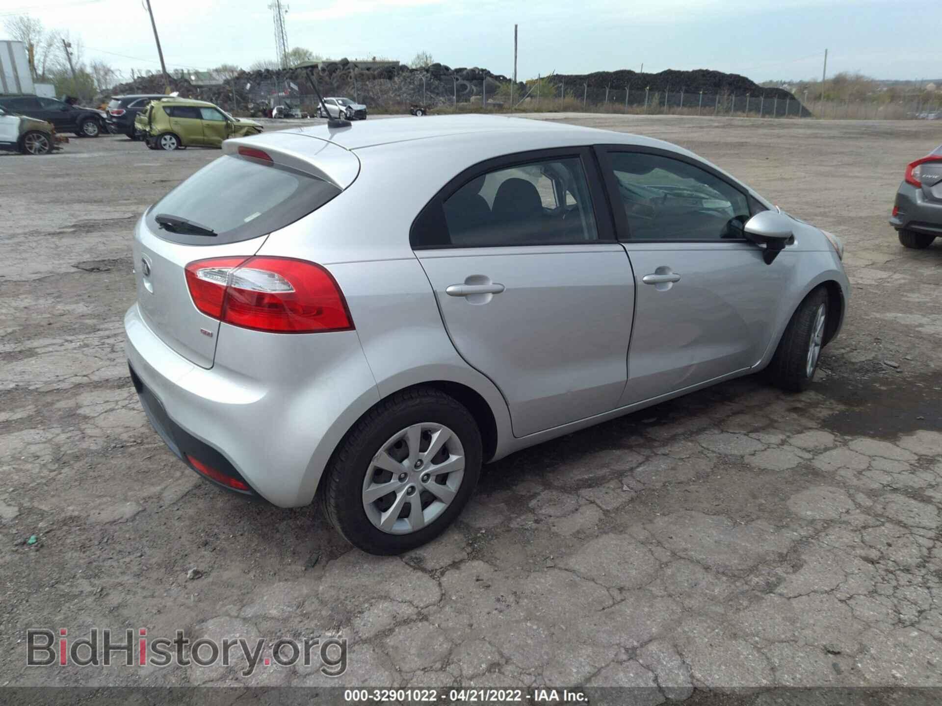 2013 KIA RIO - VIN: KNADM5A38D6288670 - Фото 4