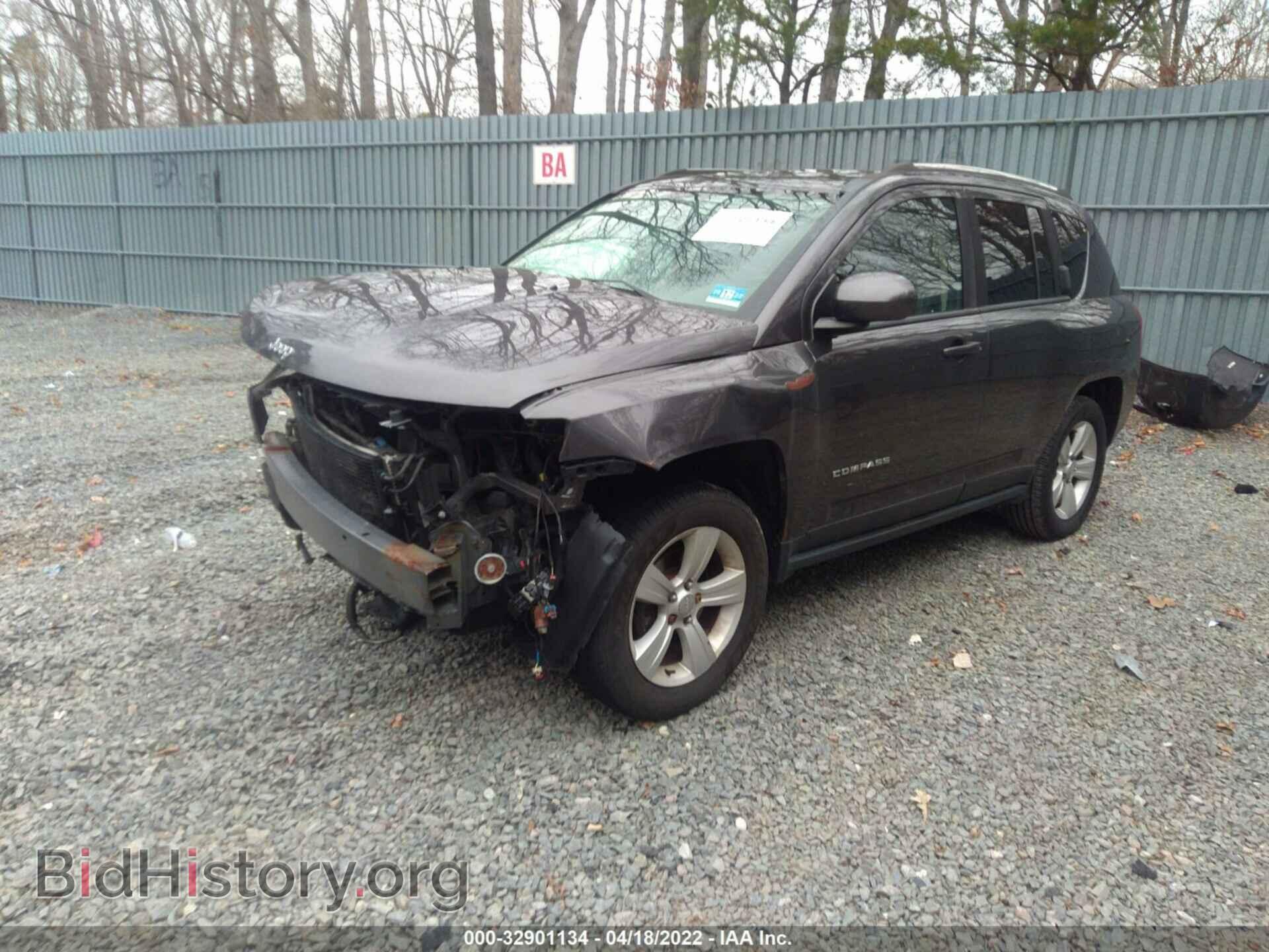 2015 JEEP COMPASS - VIN: 1C4NJDEB2FD216776 - Фото 2