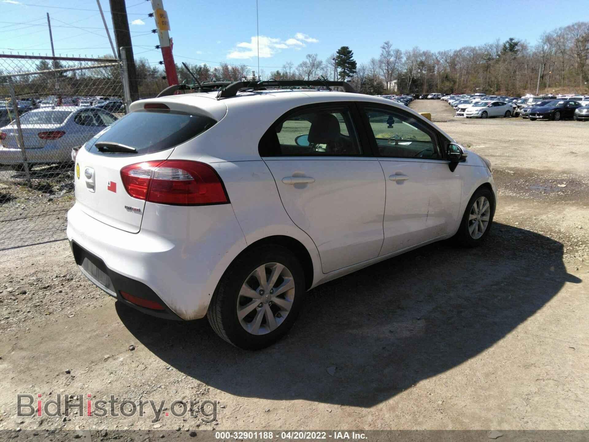 2014 KIA RIO - VIN: KNADN5A30E6334524 - Фото 4