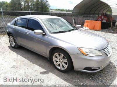 2013 Chrysler 200 Touring, silver — VIN 1C3CCBBB5DN734242, IAAI