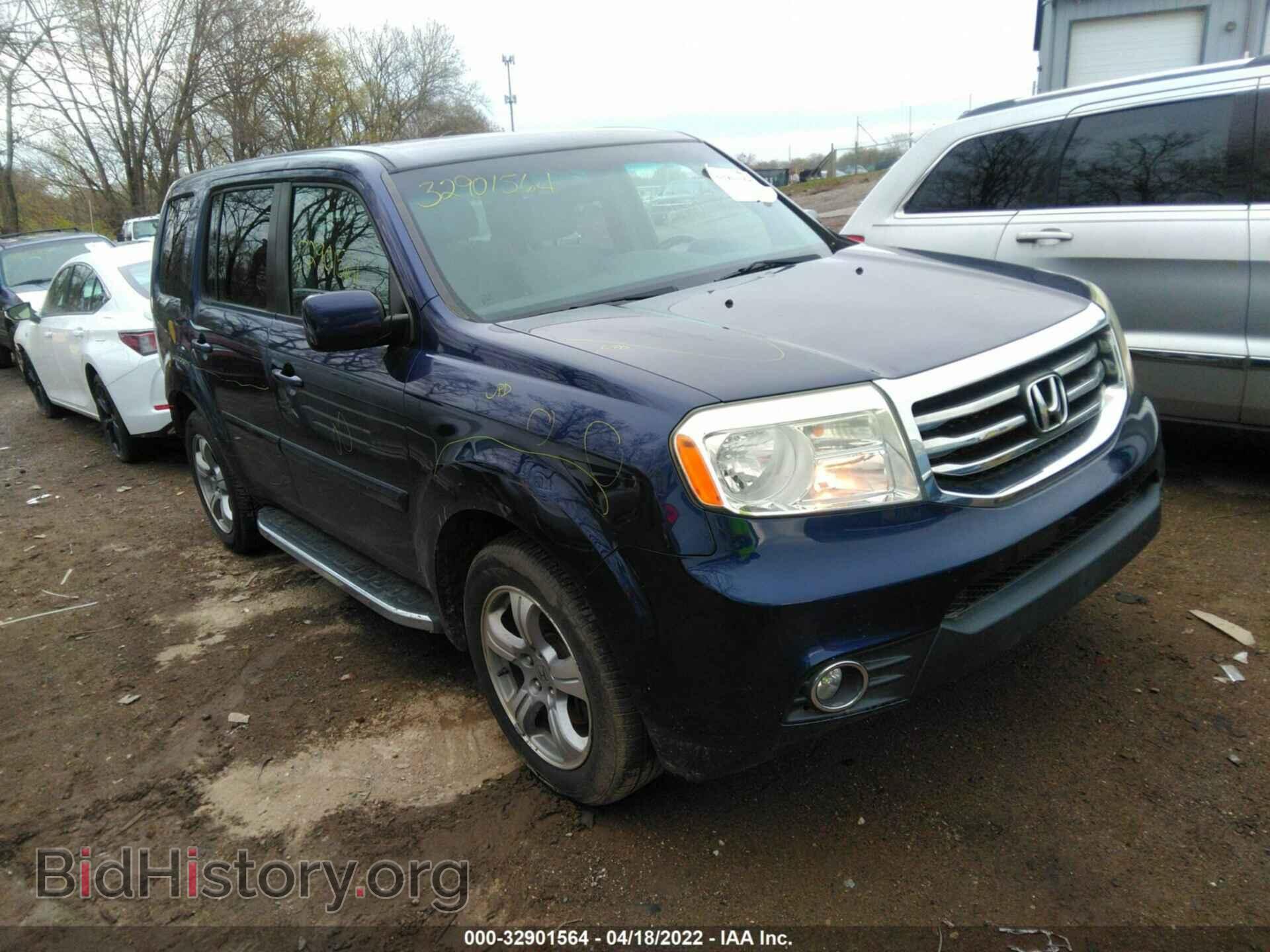Photo 5FNYF4H44DB023465 - HONDA PILOT 2013