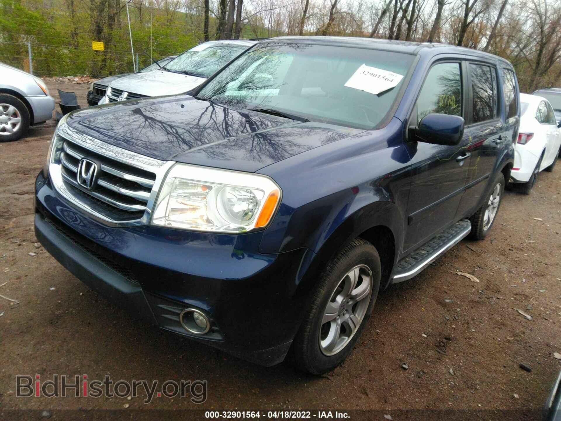 2013 HONDA PILOT - VIN: 5FNYF4H44DB023465 - Фото 2