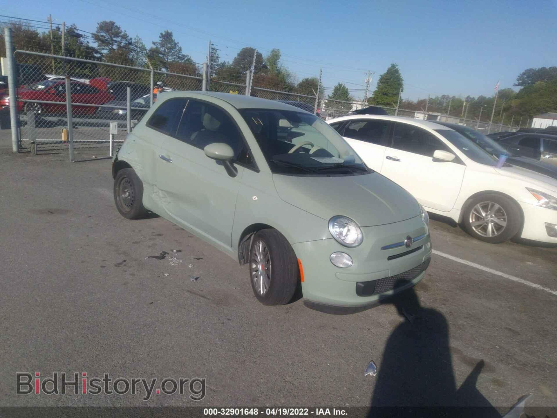 Photo 3C3CFFAR9DT752014 - FIAT 500 2013