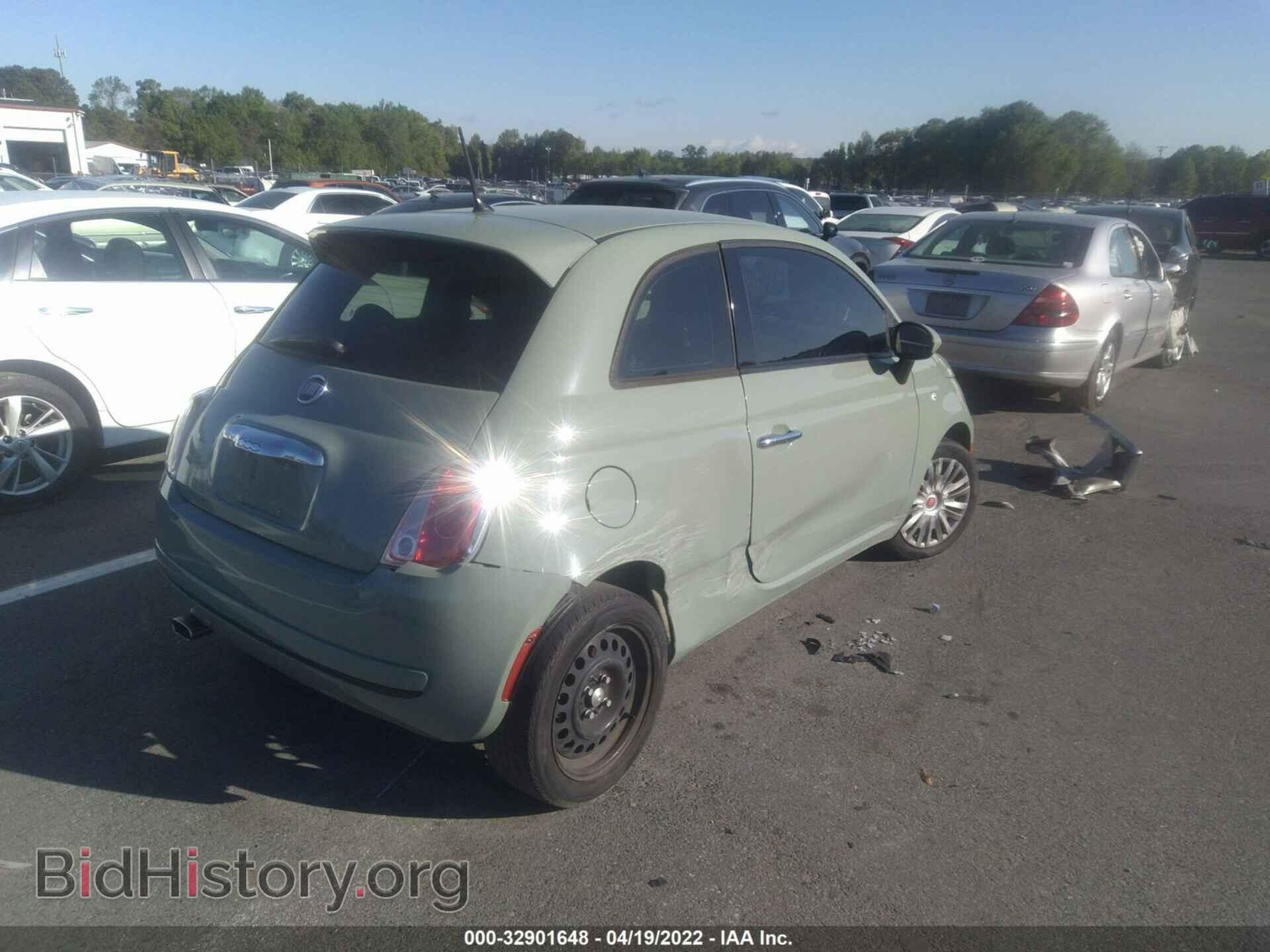 2013 FIAT 500 - VIN: 3C3CFFAR9DT752014 - Photo 4