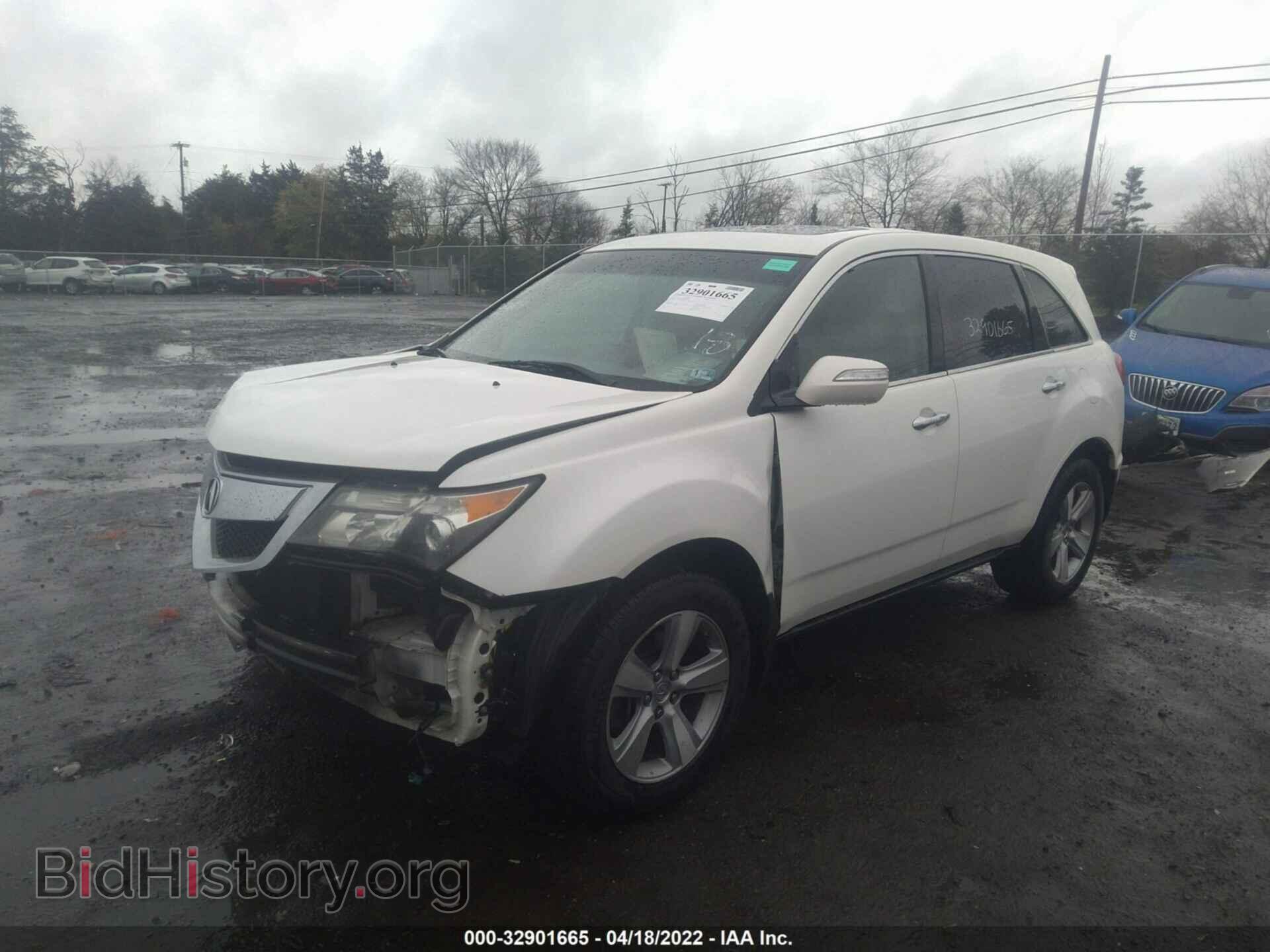 2011 ACURA MDX - VIN: 2HNYD2H60BH535835 - Фото 2