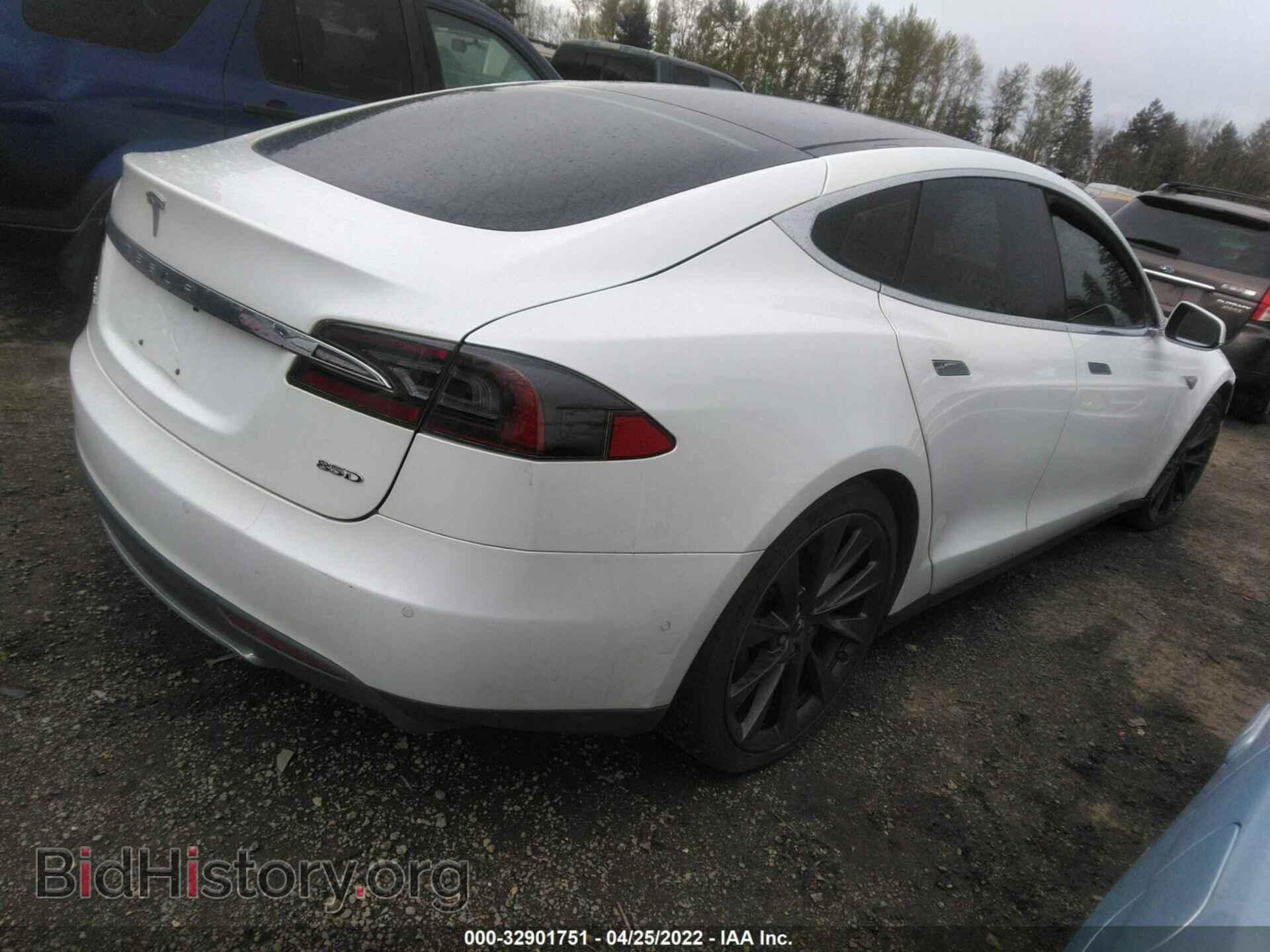 2015 TESLA MODEL S - VIN: 5YJSA1H2XFF091080 - Фото 4