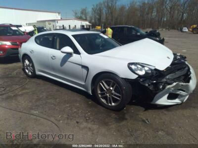 2016 Porsche PANAMERA, белый — VIN WP0AA2A77GL006038, IAAI