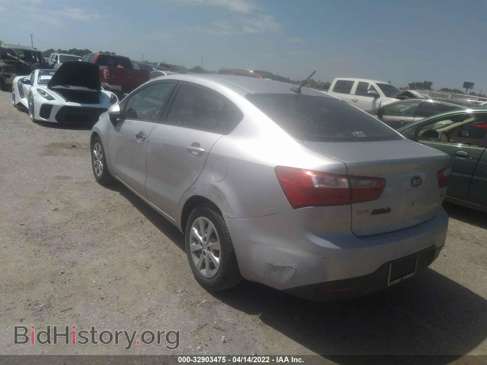 2013 KIA RIO - VIN: KNADM4A36D6174144 - Фото 3
