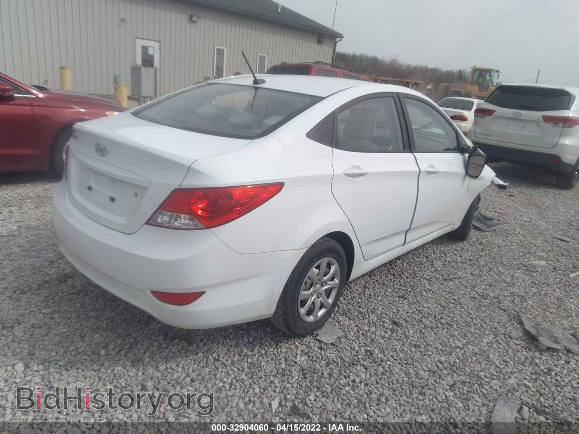 2014 HYUNDAI ACCENT - VIN: KMHCT4AE3EU659899 - Фото 4
