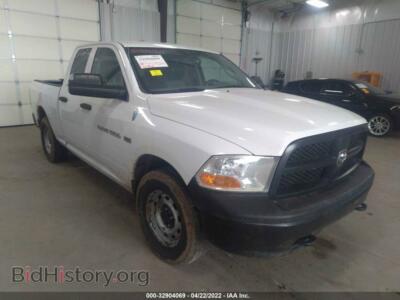 2012 RAM 1500 ST, белый — VIN 1C6RD7FT2CS226014, IAAI