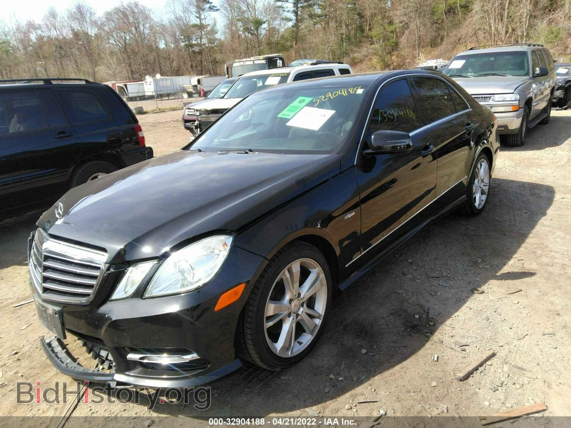 2012 MERCEDES-BENZ E-CLASS - VIN: WDDHF8JB7CA563504 - Фото 2
