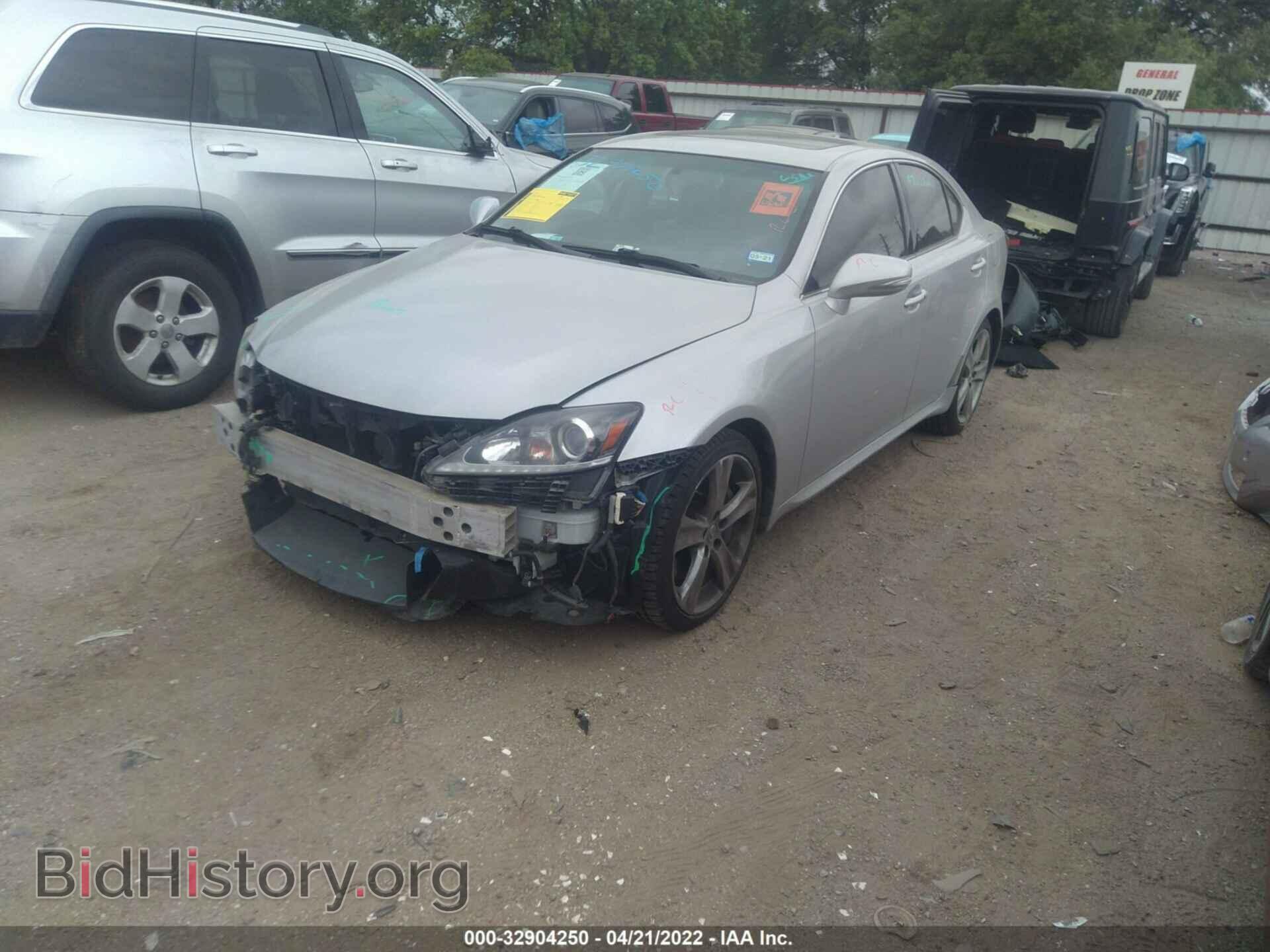 2012 LEXUS IS 350 - VIN: JTHBE5C29C5031130 - Фото 2