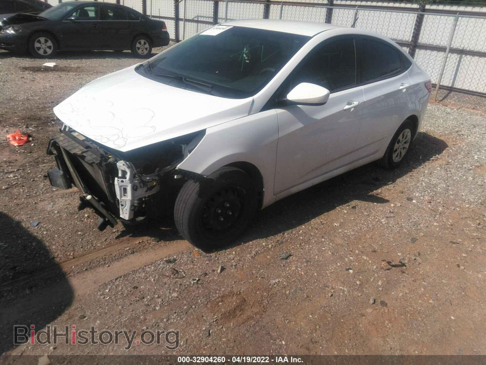 2017 HYUNDAI ACCENT - VIN: KMHCT4AE2HU222206 - Фото 2