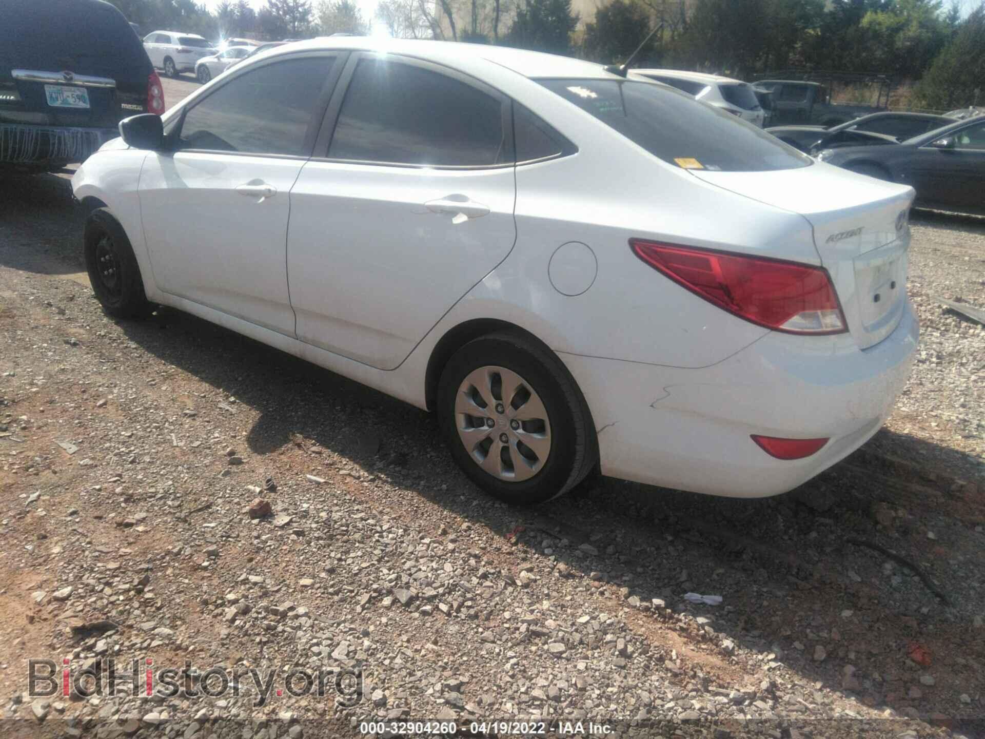 2017 HYUNDAI ACCENT - VIN: KMHCT4AE2HU222206 - Фото 3