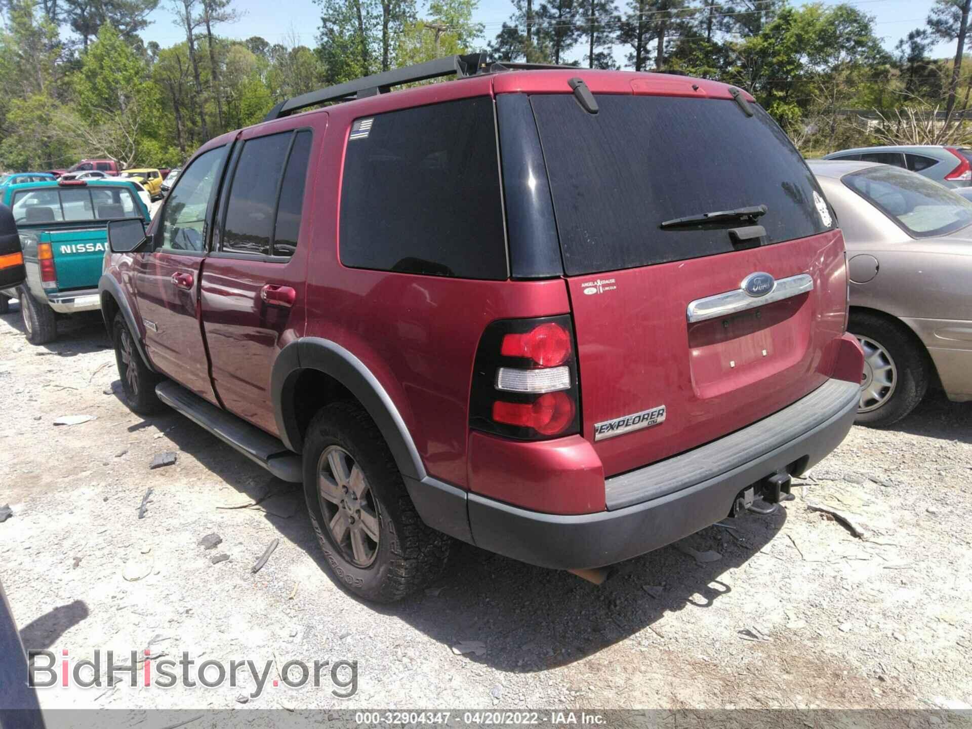 2007 FORD EXPLORER - VIN: 1FMEU63E97UA40600 - Фото 3