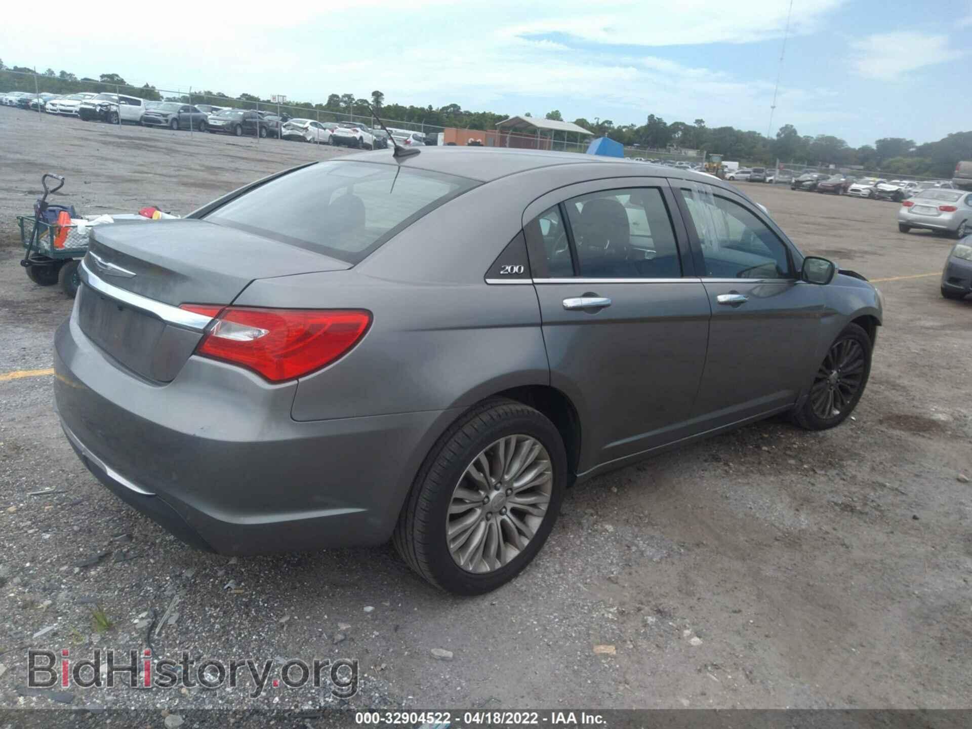 2012 CHRYSLER 200 - VIN: 1C3CCBCG9CN227384 - Фото 4