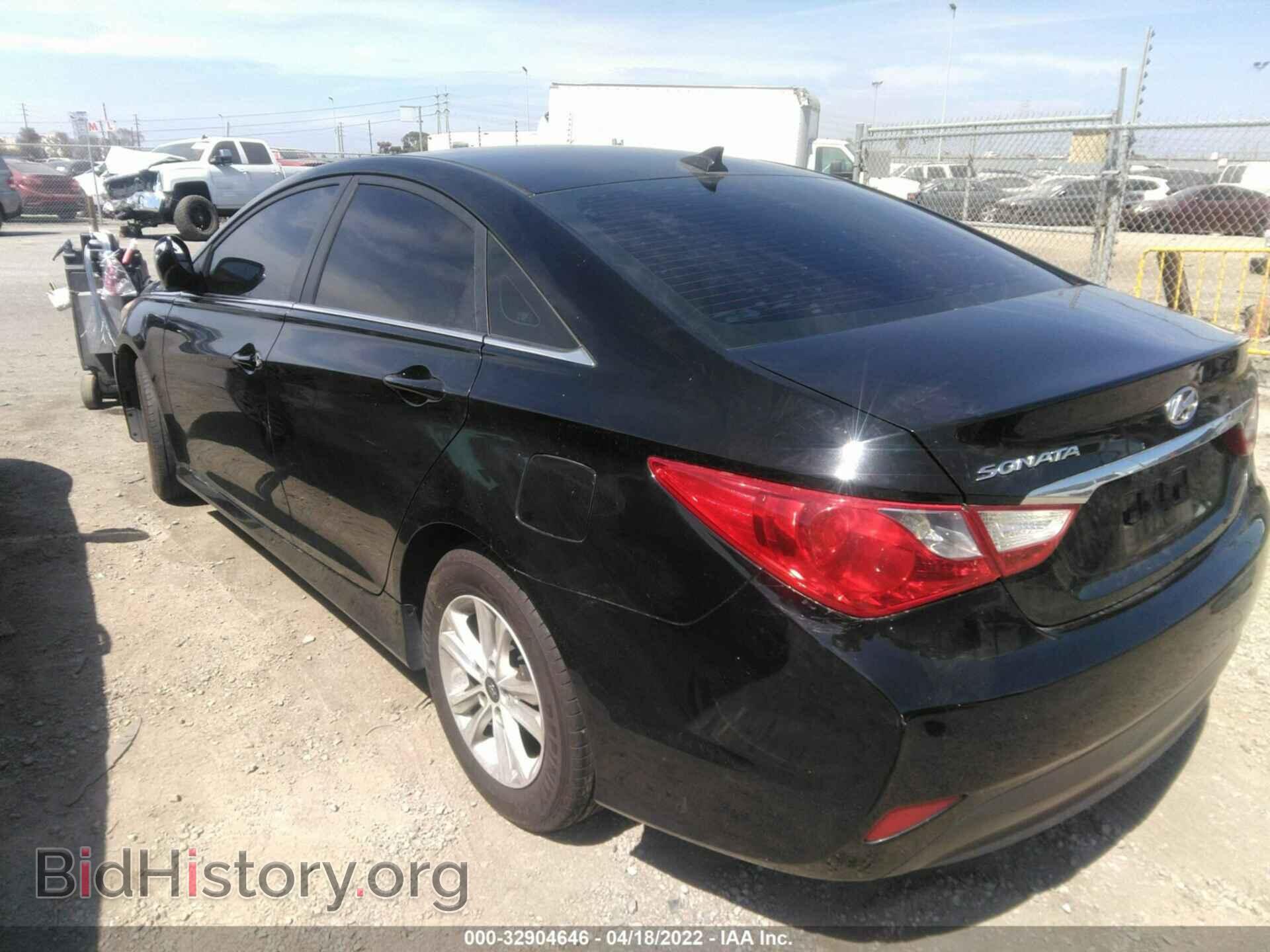 2014 HYUNDAI SONATA - VIN: 5NPEB4AC3EH874501 - Фото 3