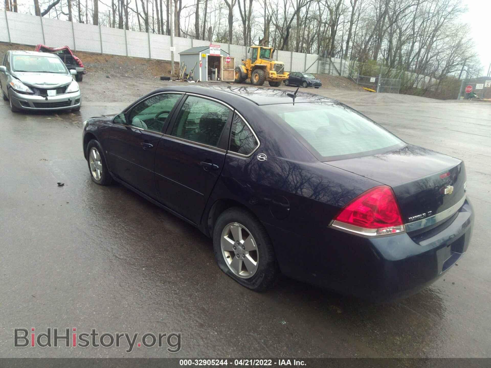 2007 CHEVROLET IMPALA - VIN: 2G1WT58K879290985 - Фото 3