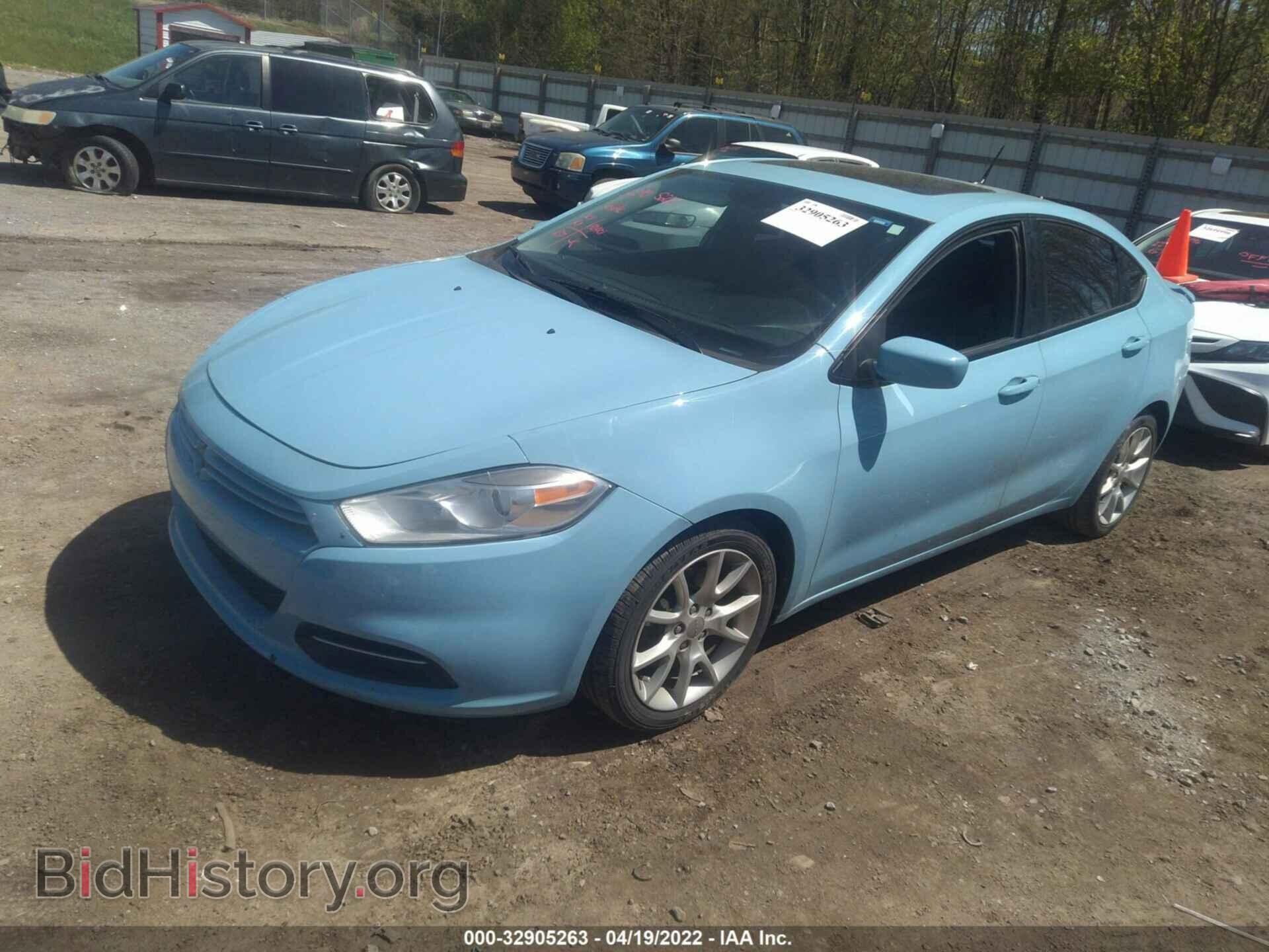 2013 DODGE DART - VIN: 1C3CDFBH6DD202268 - Фото 2