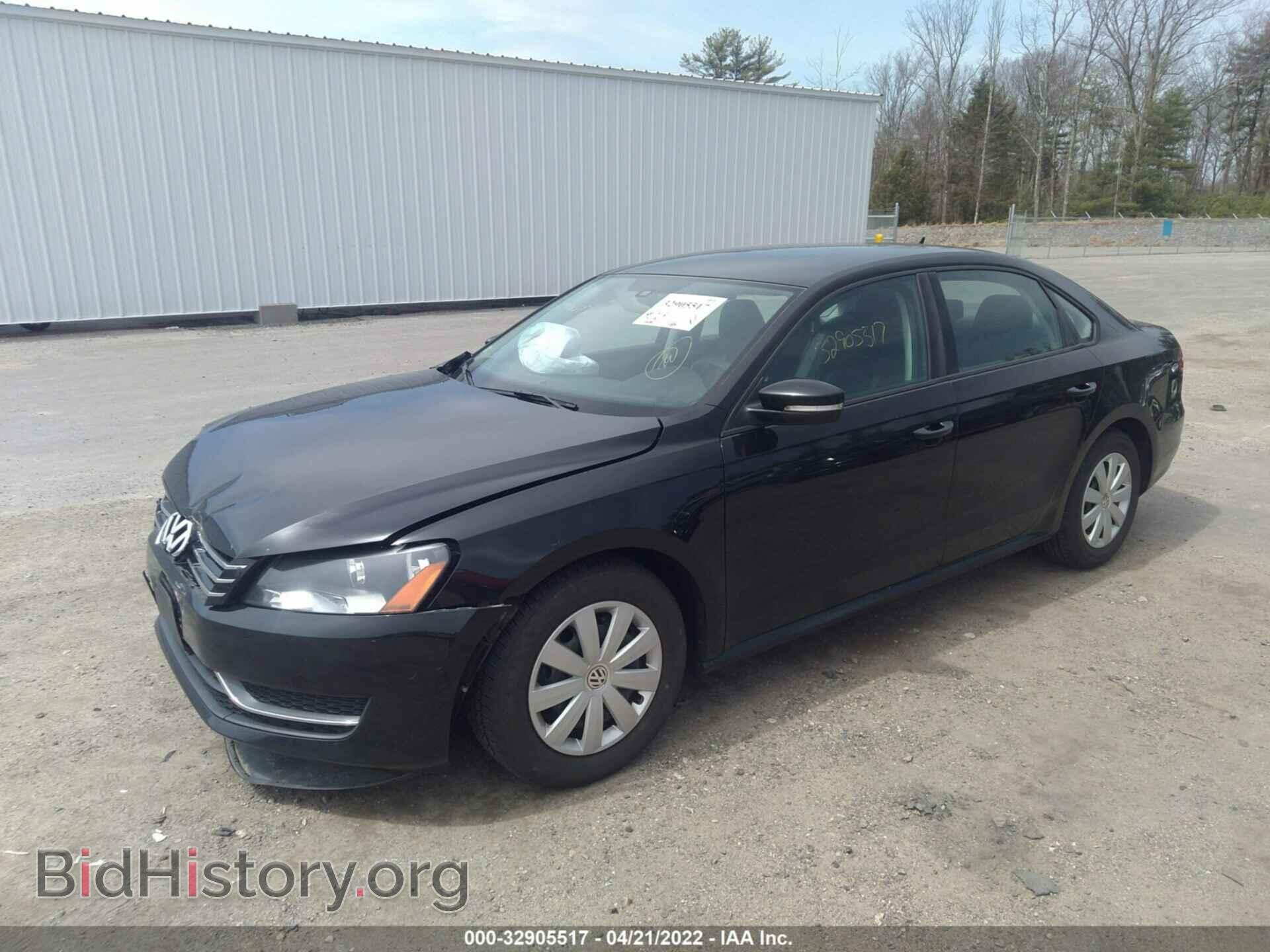 2013 VOLKSWAGEN PASSAT - VIN: 1VWAP7A34DC117373 - Фото 2