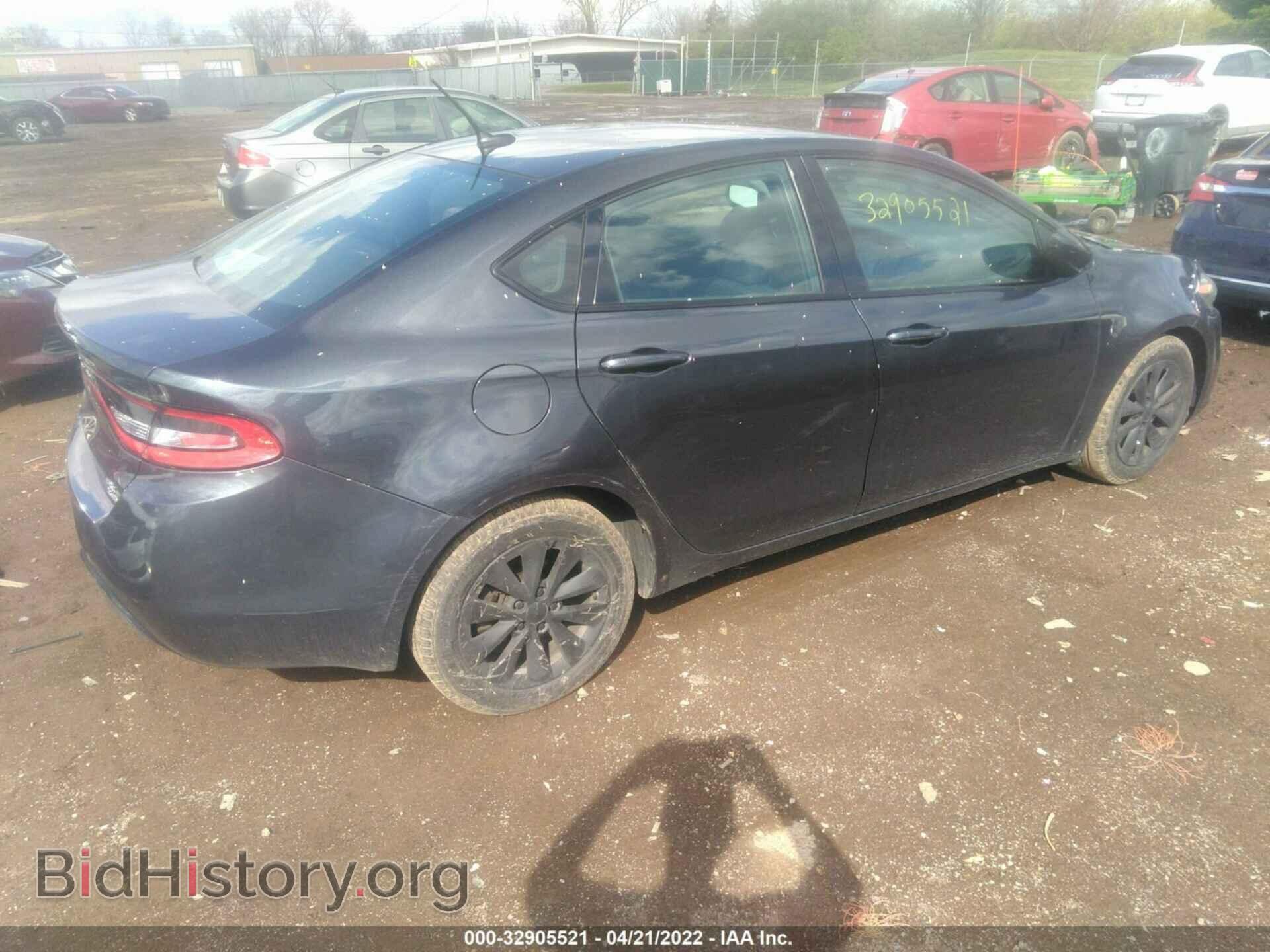 2014 DODGE DART - VIN: 1C3CDFBB6ED768444 - Фото 4