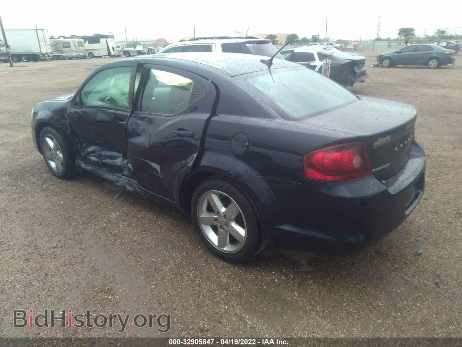 2013 DODGE AVENGER - VIN: 1C3CDZABXDN628196 - Фото 3