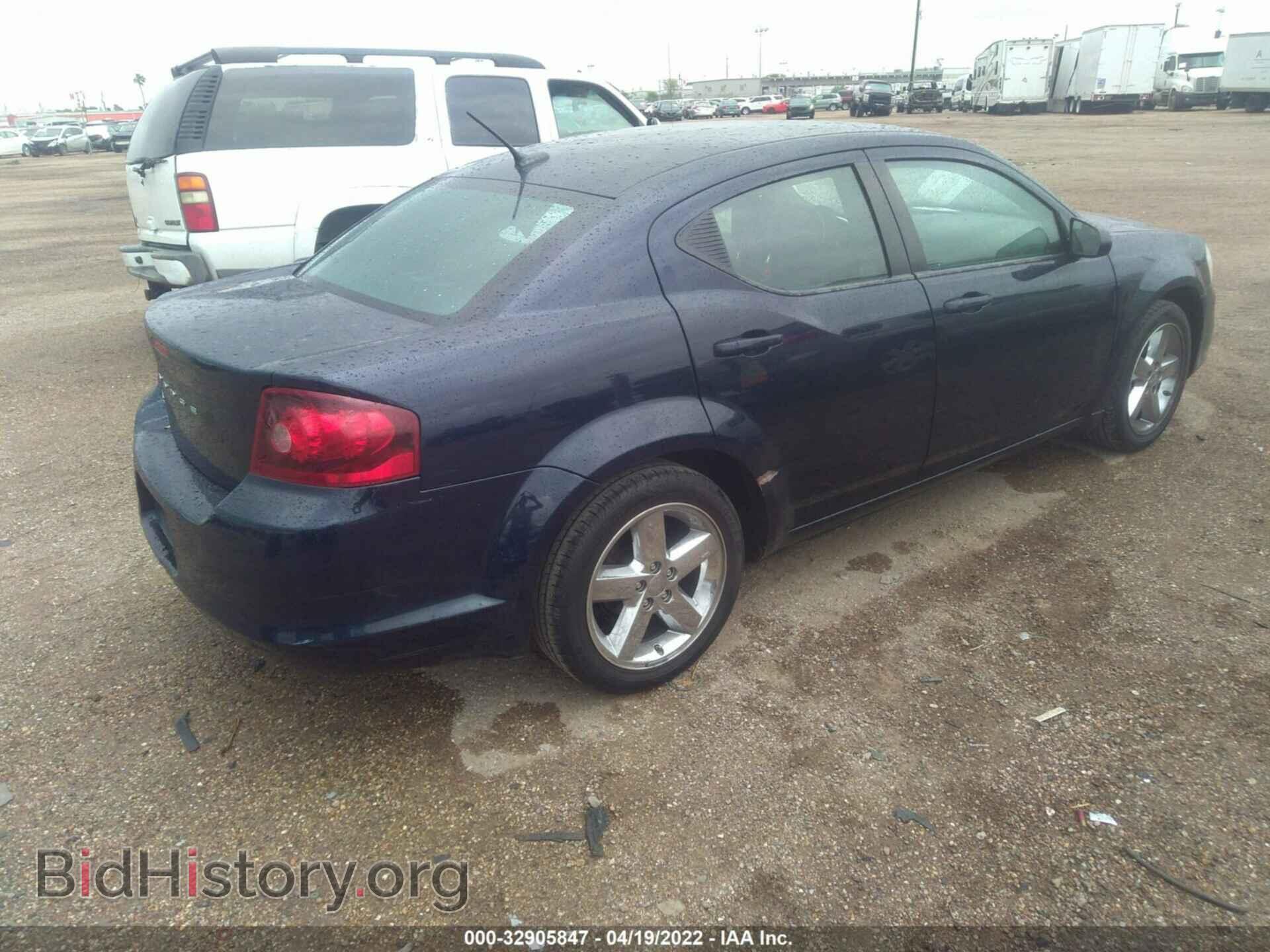2013 DODGE AVENGER - VIN: 1C3CDZABXDN628196 - Фото 4
