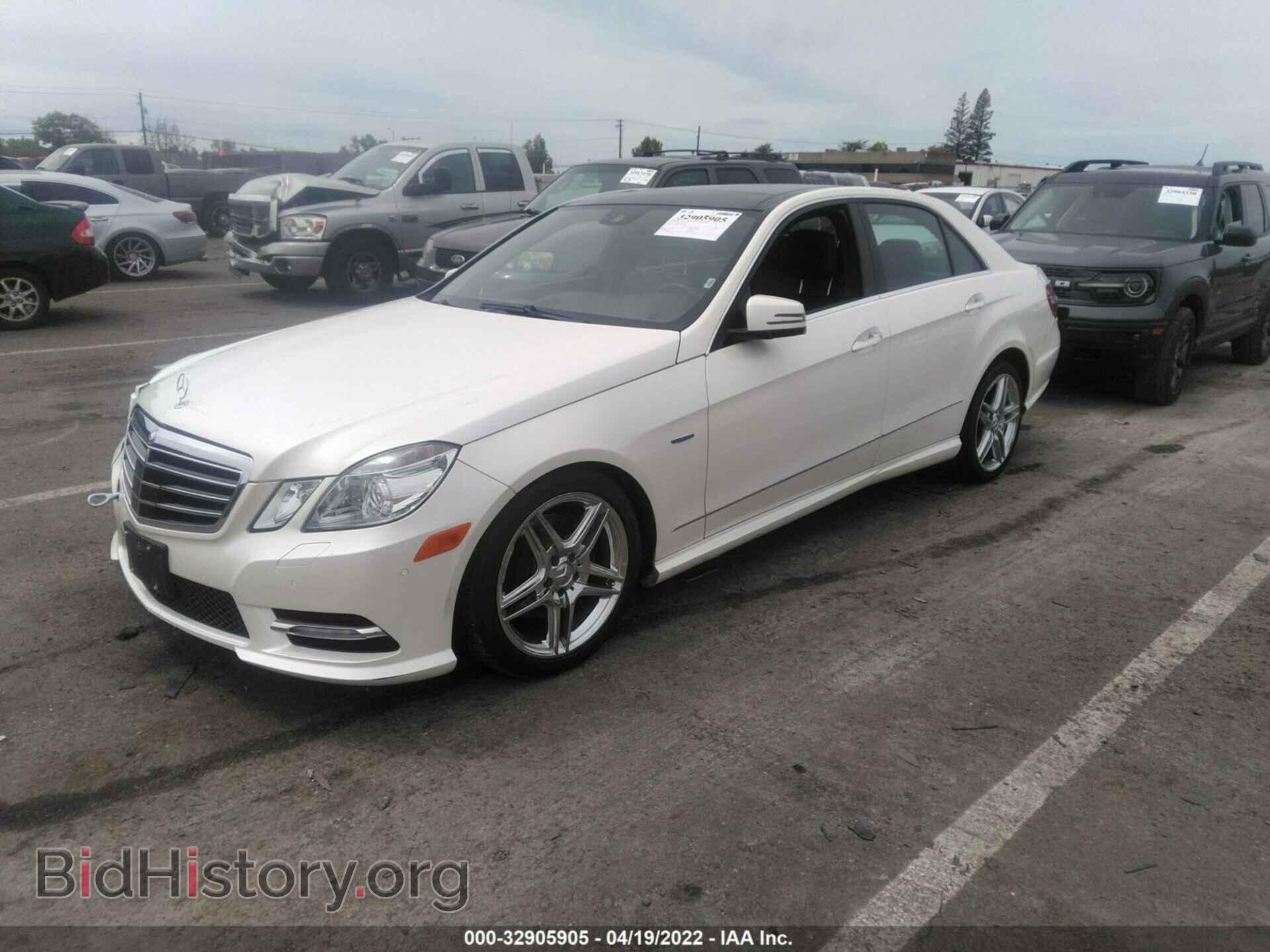 2012 MERCEDES-BENZ E-CLASS - VIN: WDDHF5KB8CA522814 - Photo 2