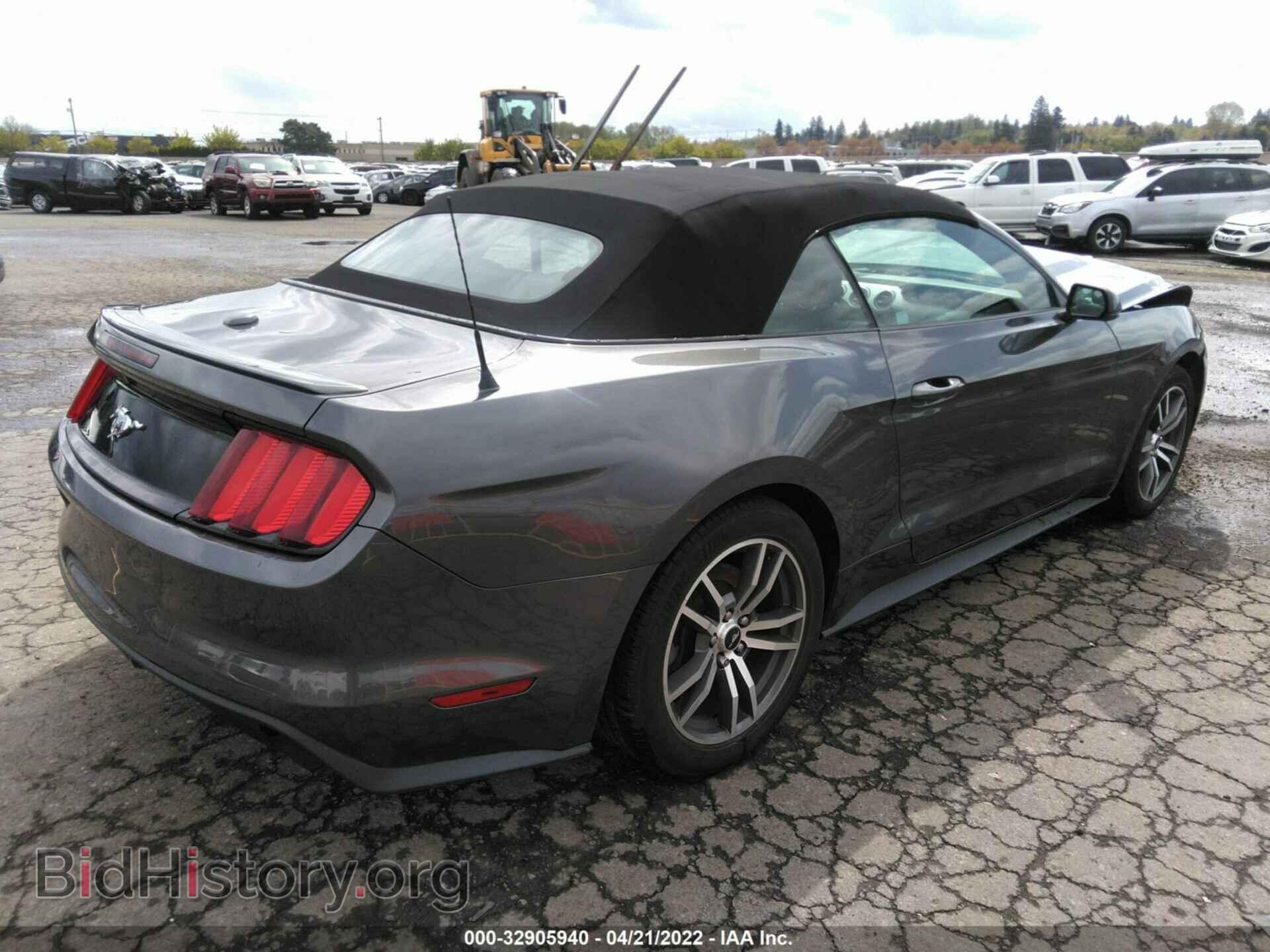 2015 FORD MUSTANG - VIN: 1FATP8UH1F5396724 - Фото 4