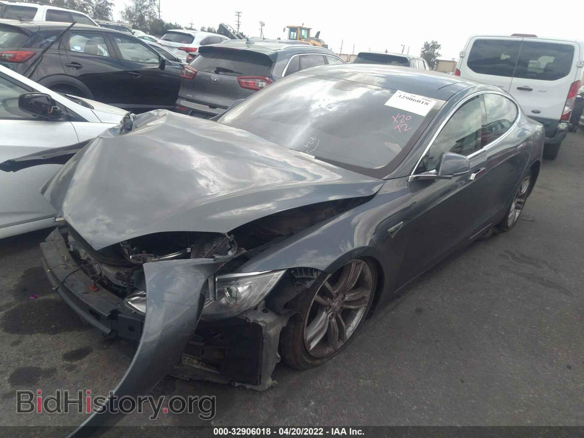 2012 TESLA MODEL S - VIN: 5YJSA1DP2CFP02250 - Photo 2