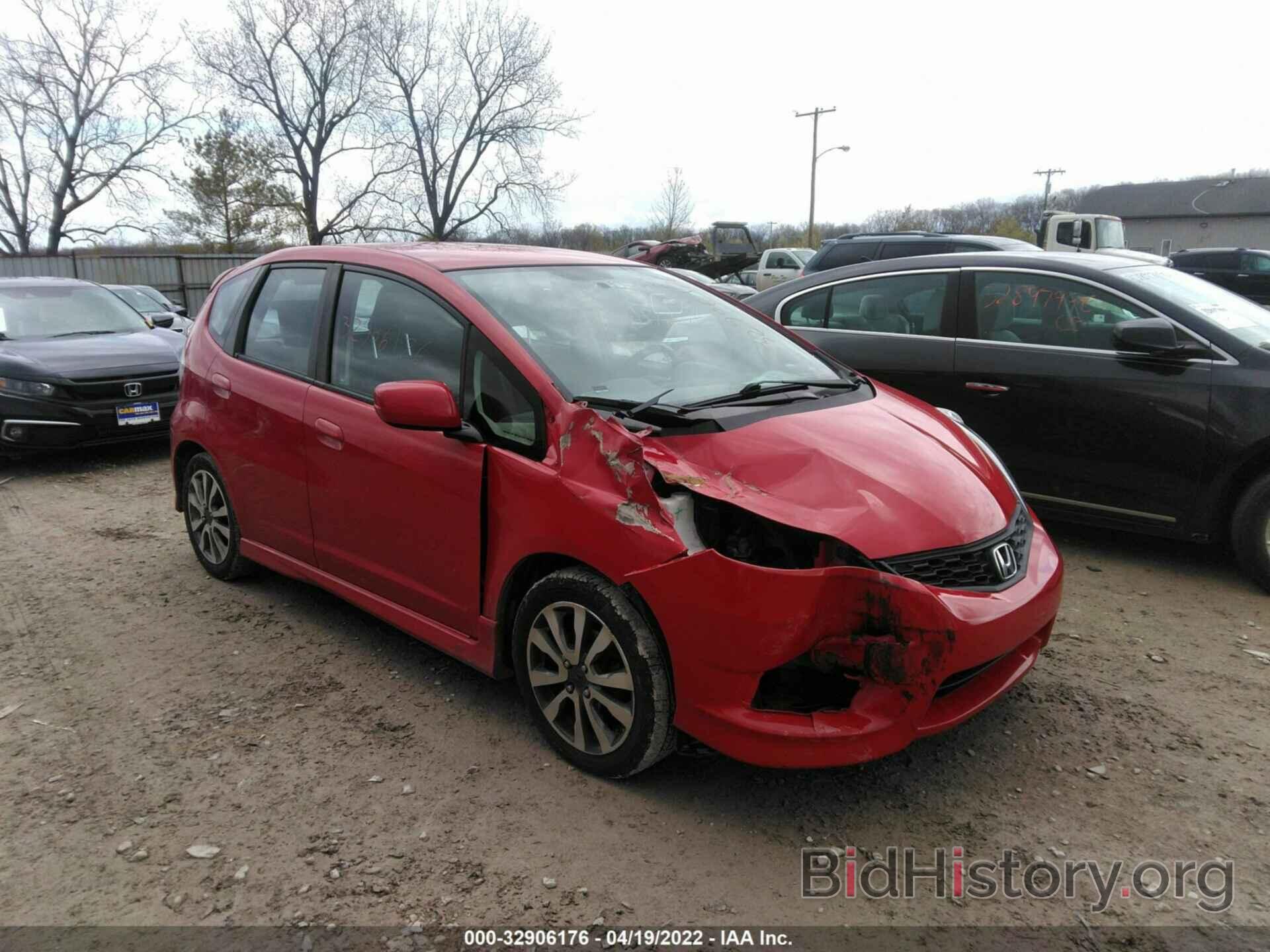 Photo JHMGE8H57CC016423 - HONDA FIT 2012